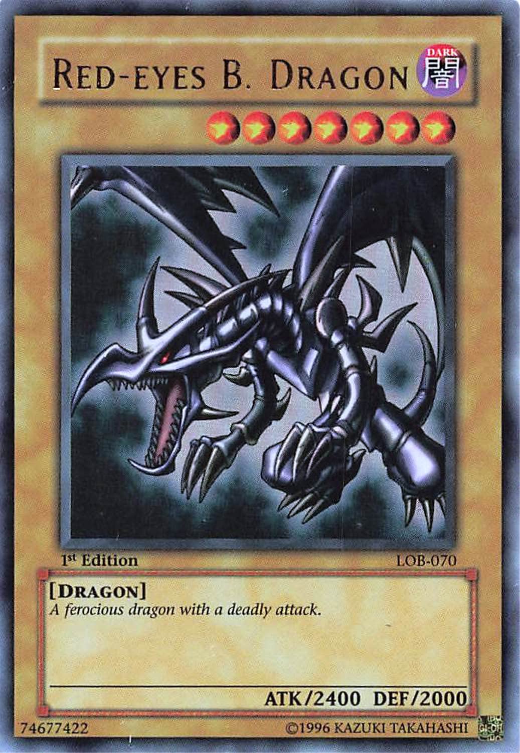 極美品】PSA10 lob 初期 真紅眼の黒竜 レッドアイズ 韓国 遊戯王 極美