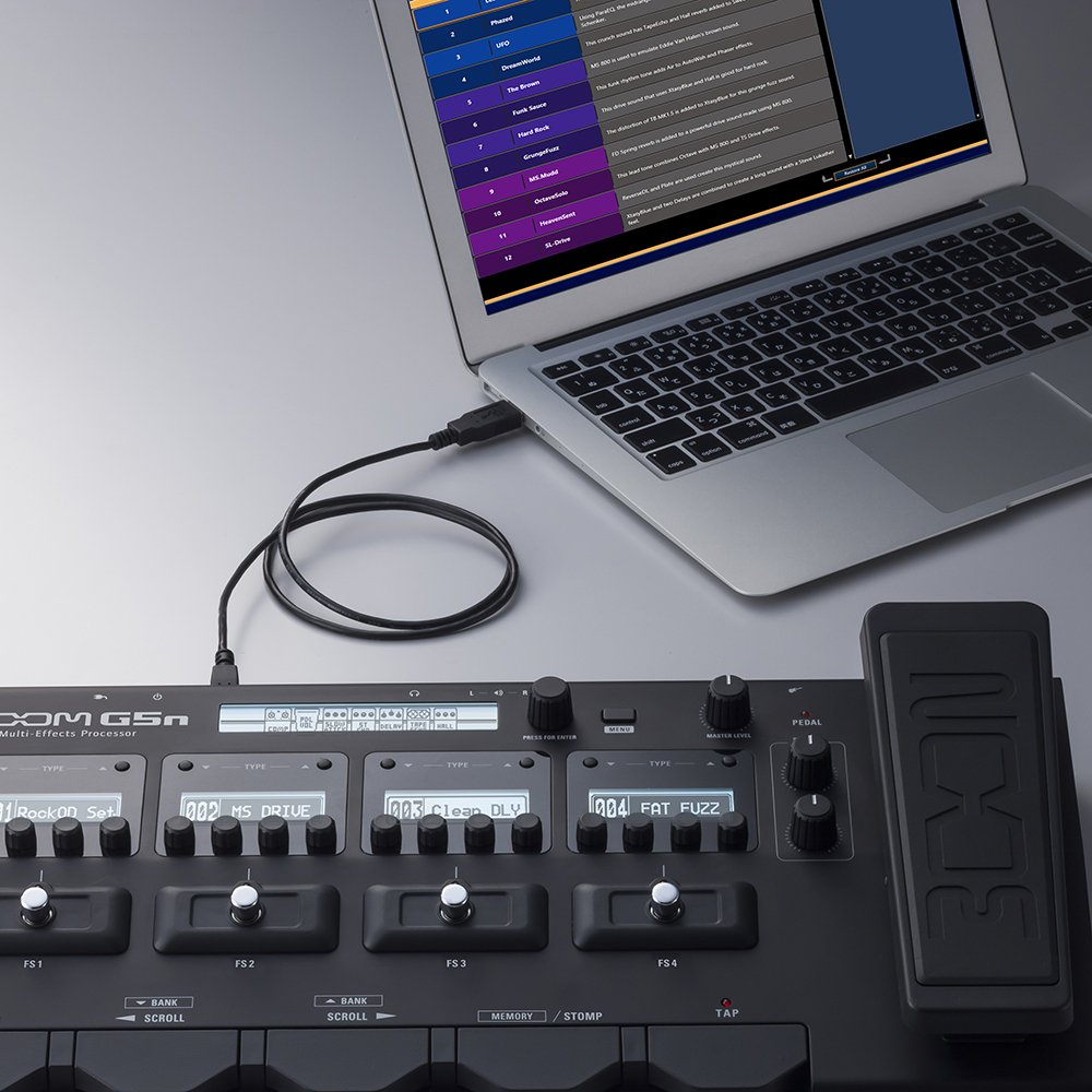 Amazon | ZOOM ズーム マルチエフェクター ブラック【メーカー3年延長