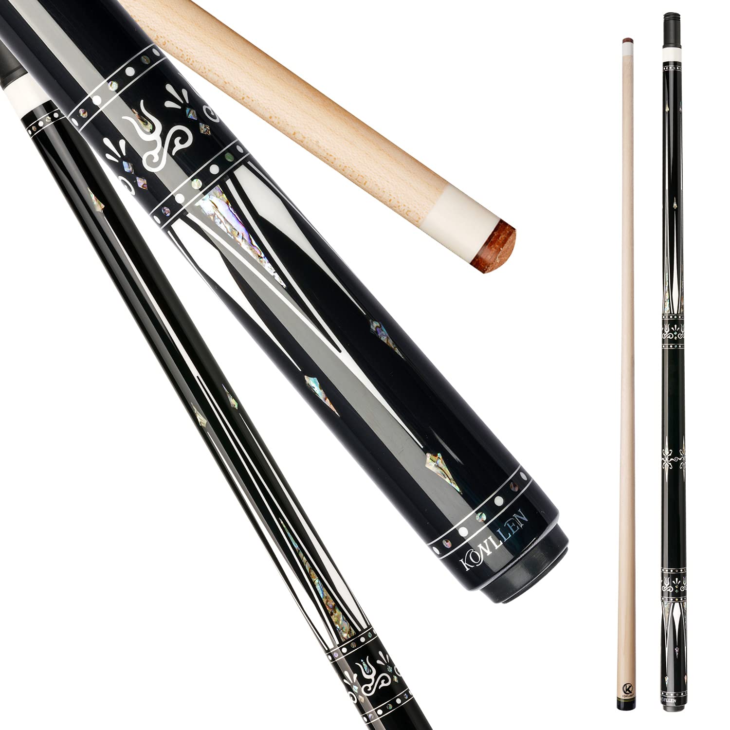 KONLLEN ビリヤード キューカーボンチューブ内蔵シャフト仕様