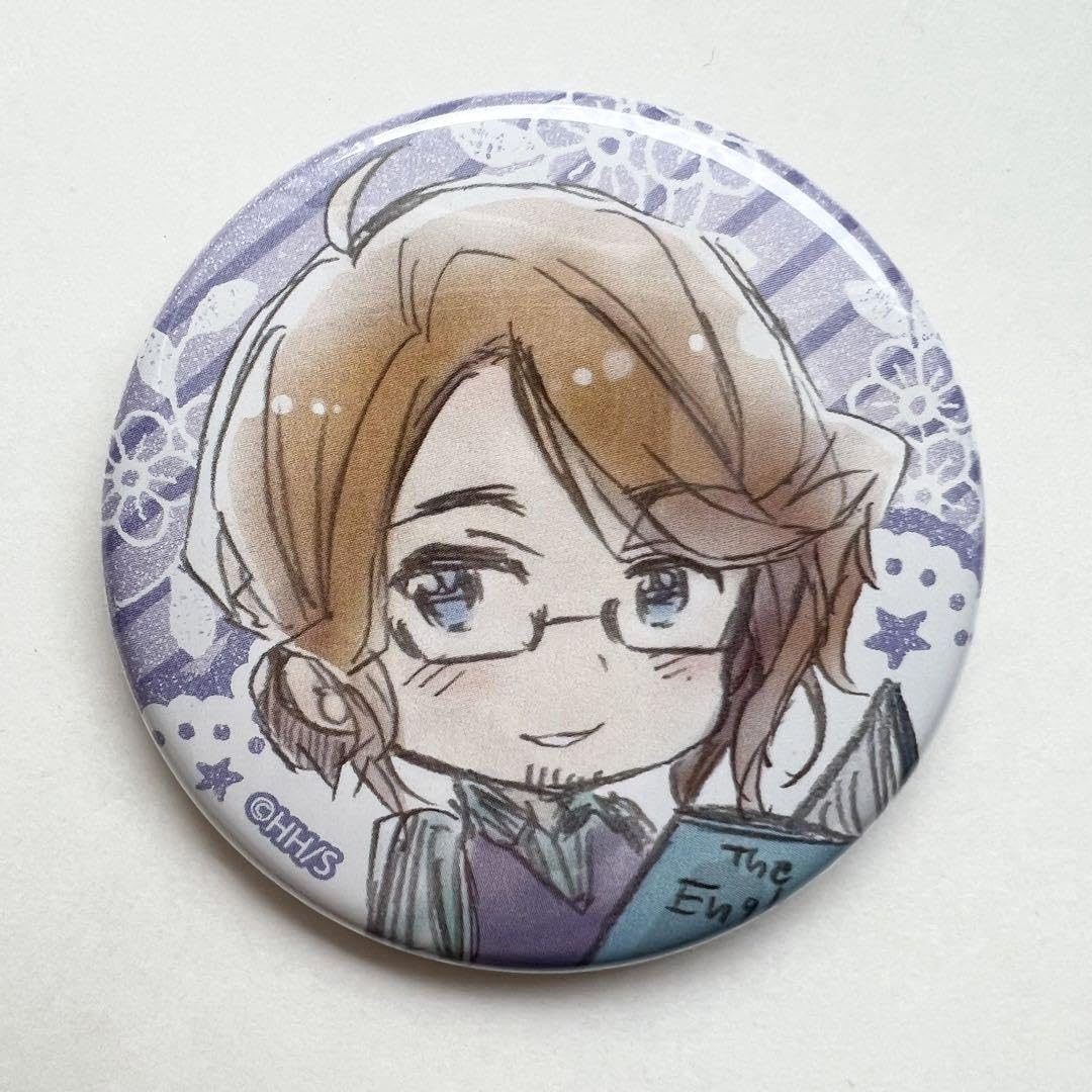 Amazon.co.jp: ヘタリア フランス 缶バッジ 眼鏡 TBIGRQVO : ホビー