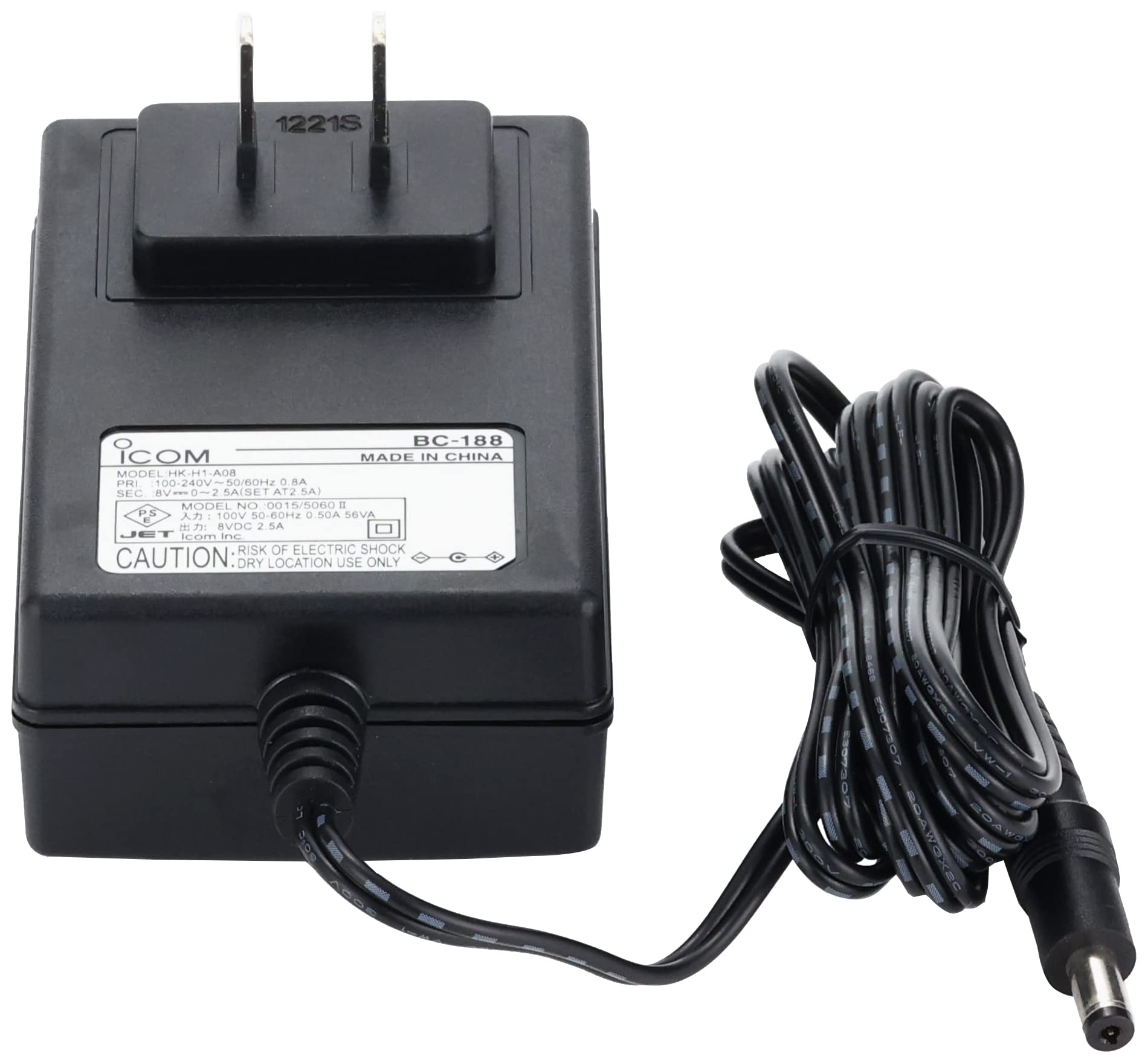 Amazon | アイコム BC-181用ACアダプター BC-188 | アイコム(ICOM