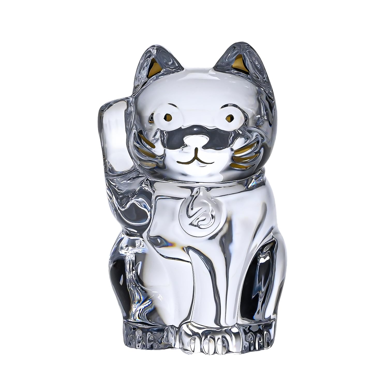 Amazon.com: Baccarat Crystal Clear Lucky Cat 2607786 : Home & Kitchen