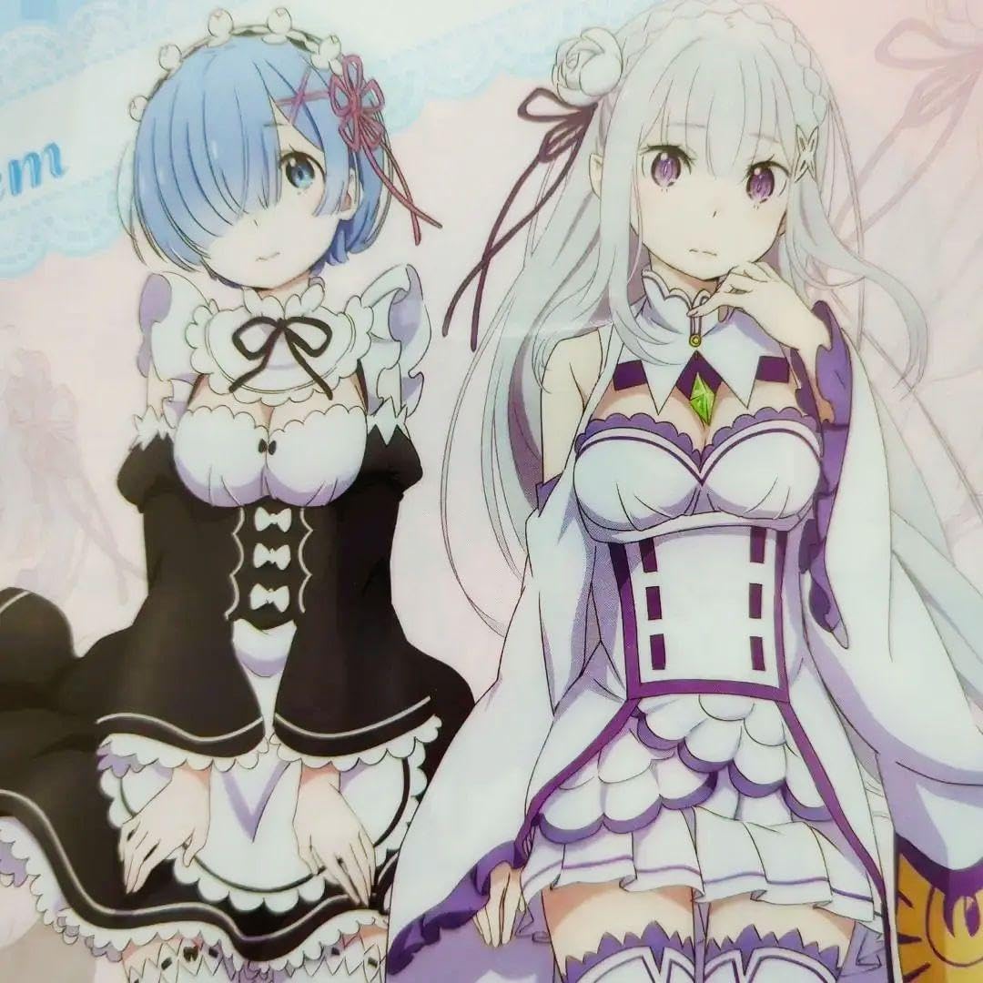 Amazon.co.jp: ?リゼロ エミリア レムA4クリアファイル Re ゼロから