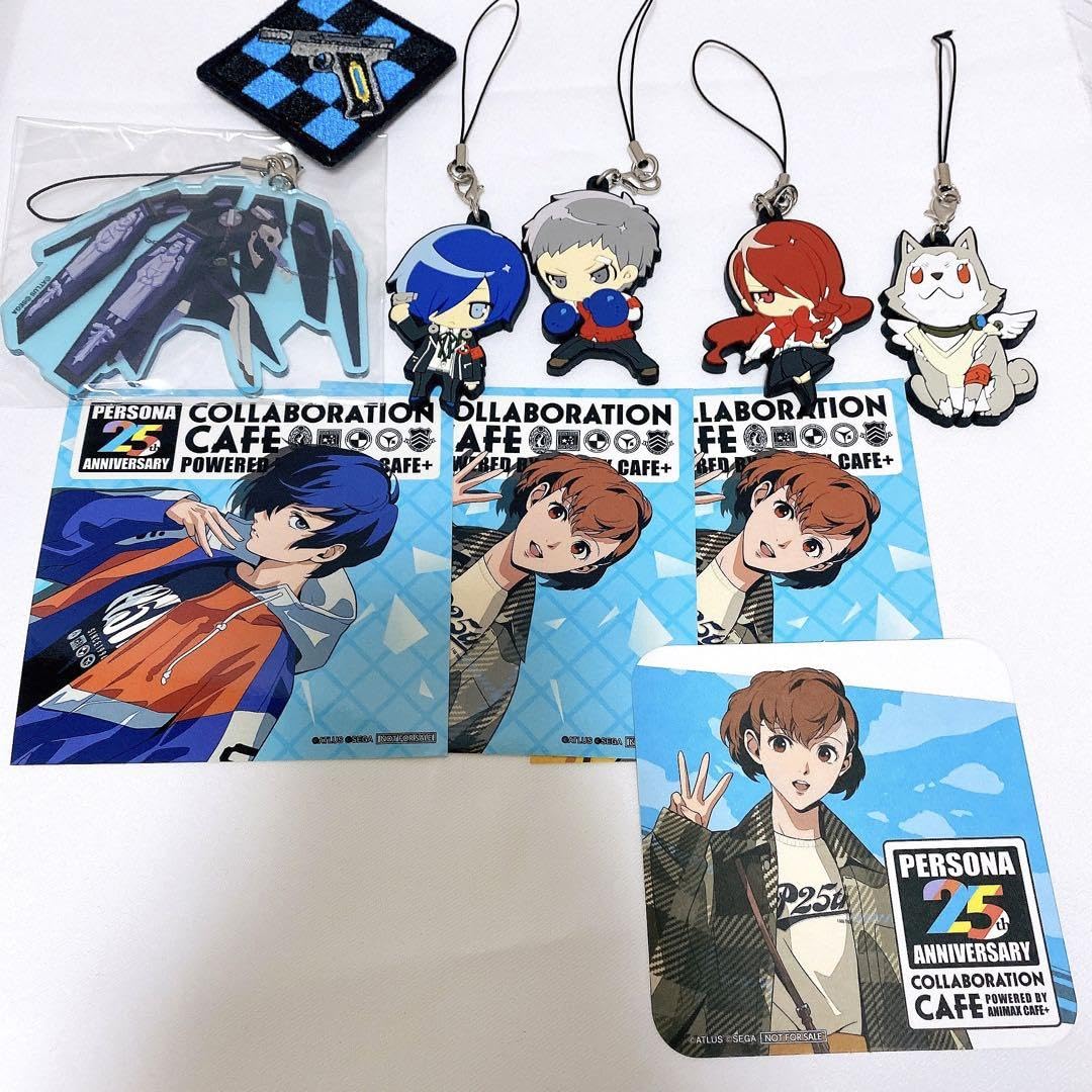 Amazon.co.jp: ペルソナ3 グッズセット アクリルキーホルダー ラバー