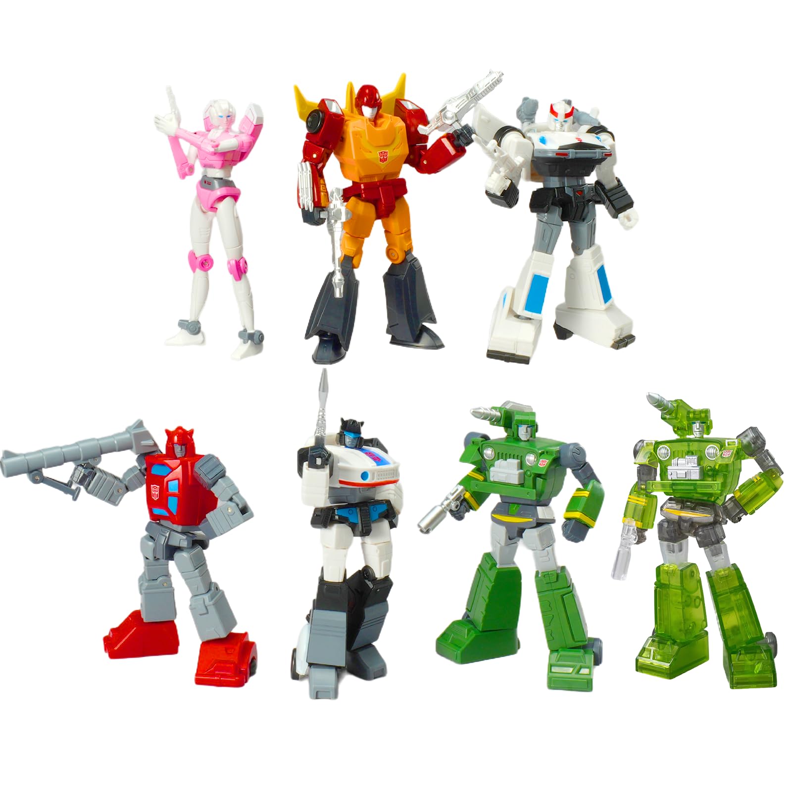 Amazon.co.jp: YOLOPARK トランスフォーマー おもちゃ 6+1パック G1