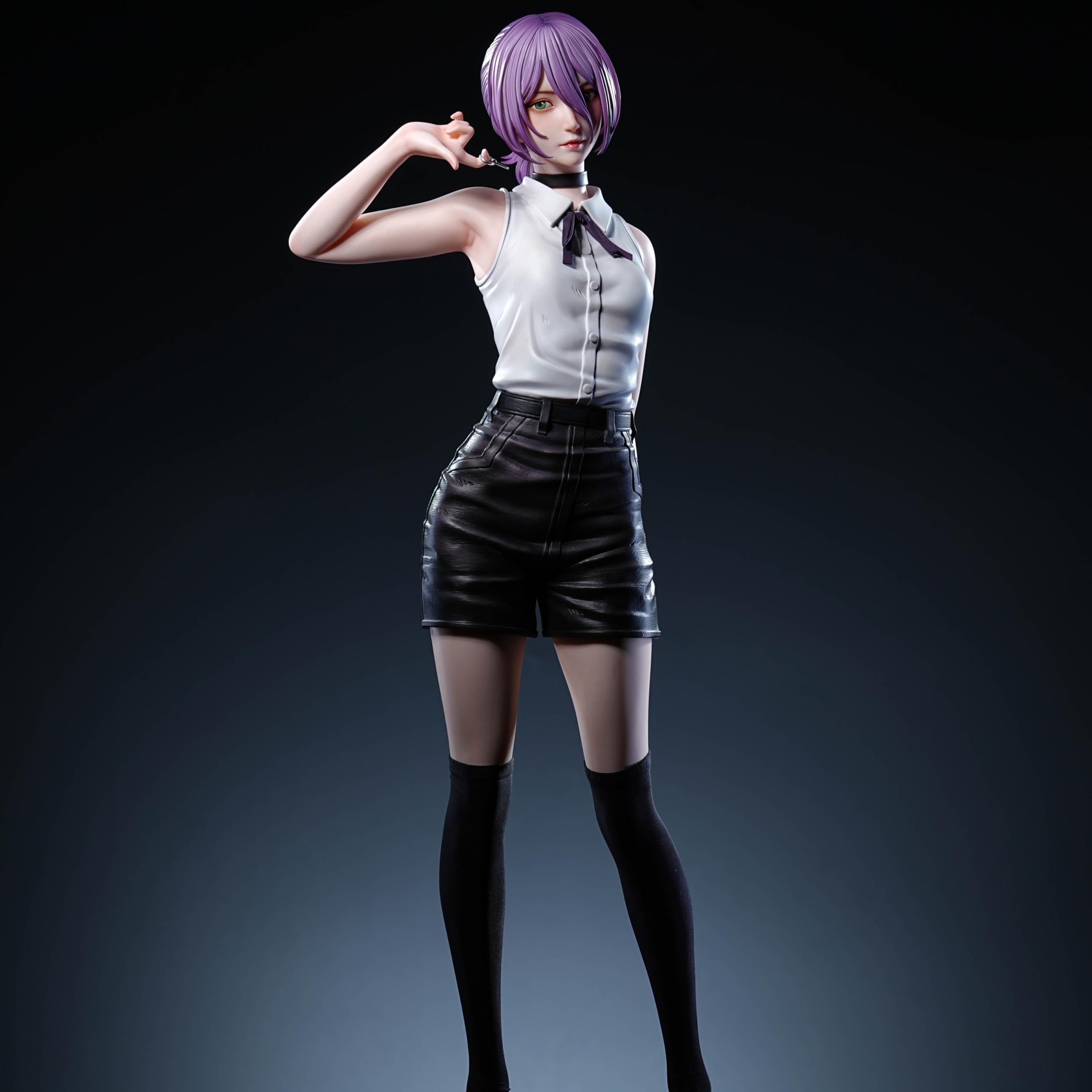 Amazon.co.jp: レゼ フィギュア 1/4スケール 塗装済み完成品 ガレージ