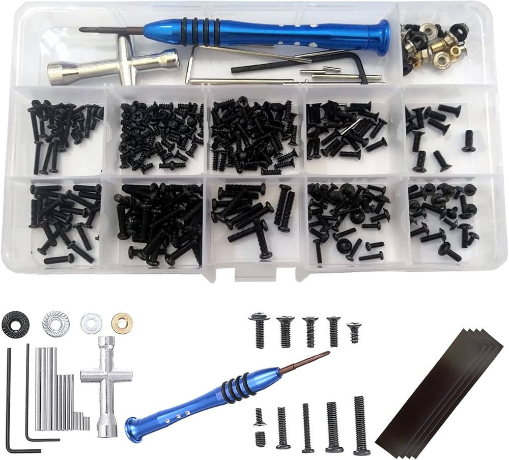Amazon.co.jp: ラジコンネジ キット補修工具箱 ハードウェア