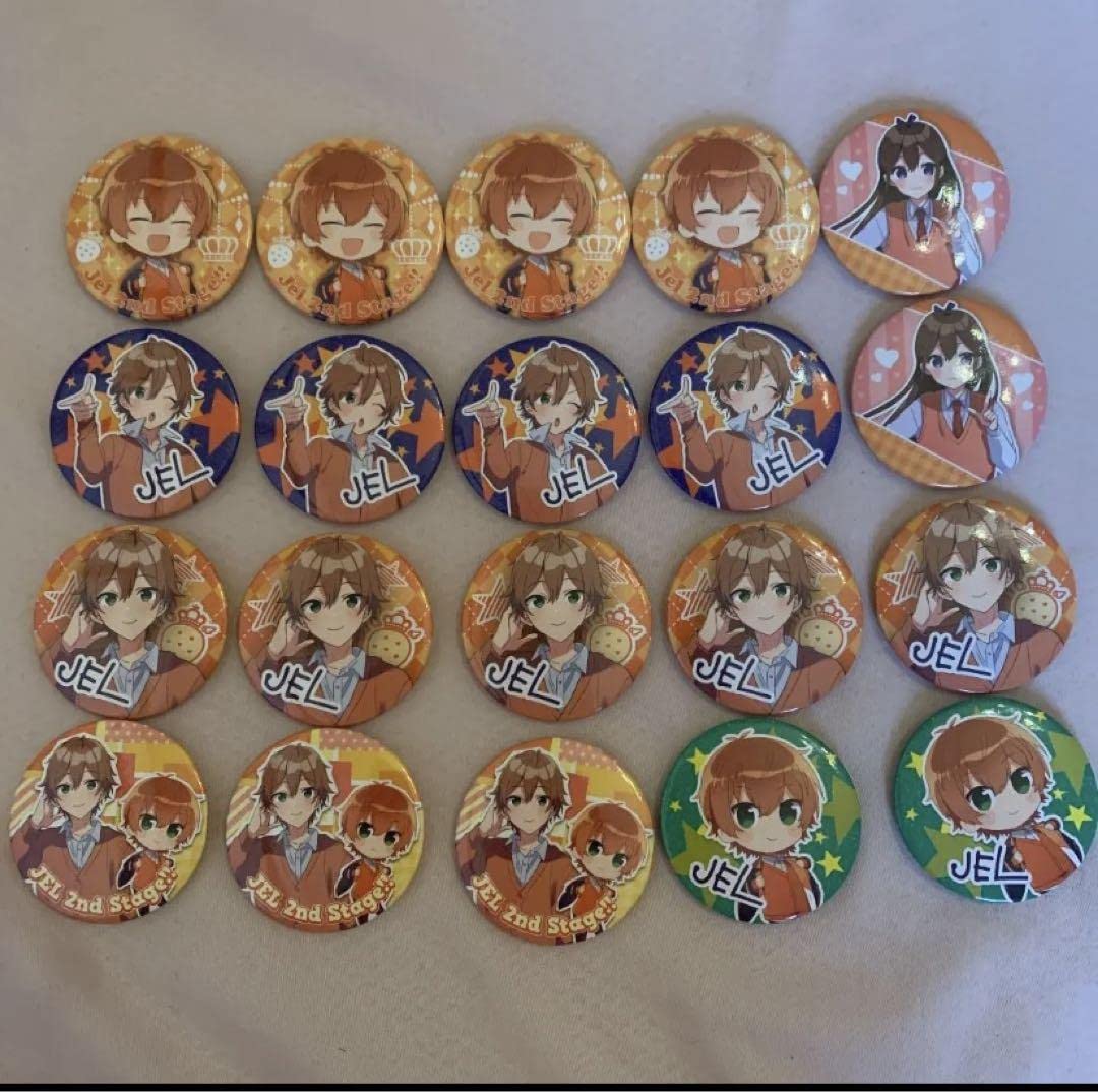 Amazon.co.jp: ジェルステ 缶バッジ ジェルくん 遠井さん : おもちゃ
