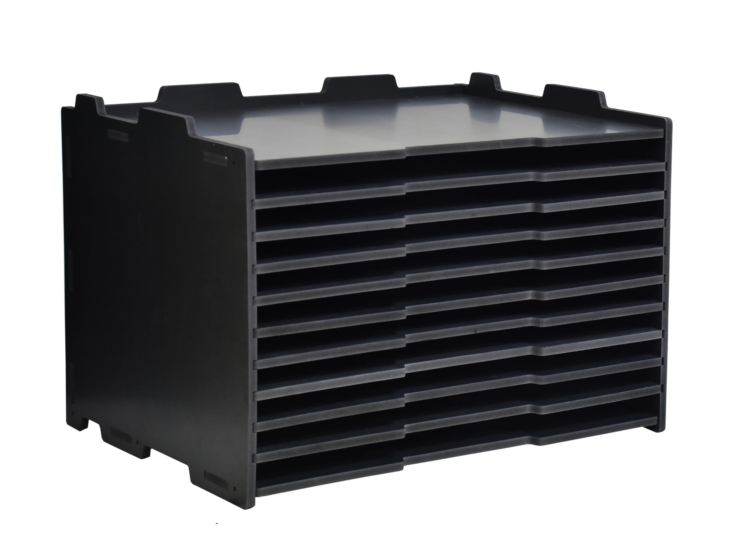 Amazon.co.jp: Onesall 超浅型 5段/7段/10段 書類棚 a3横型 卓上