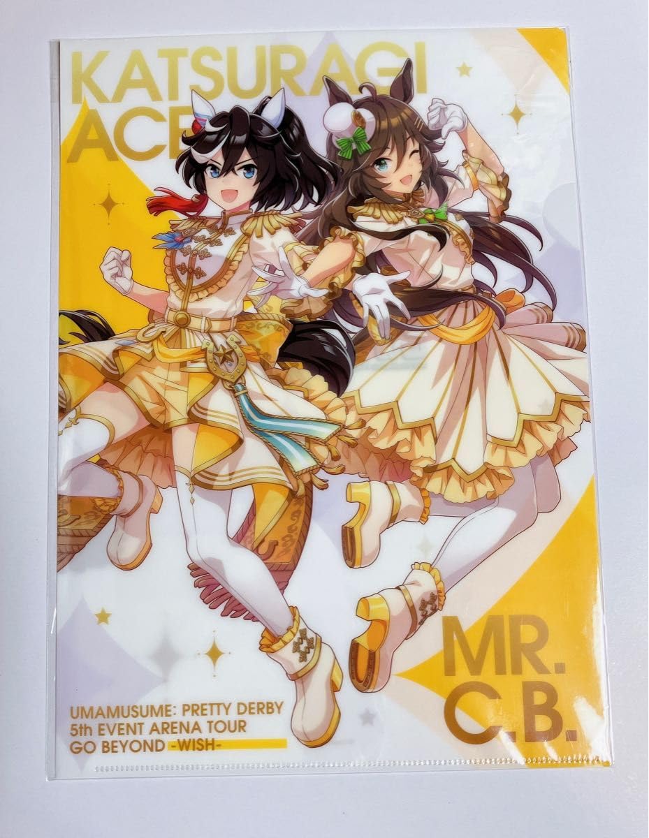 Amazon.co.jp: ウマ娘 クリアファイル カツラギエース