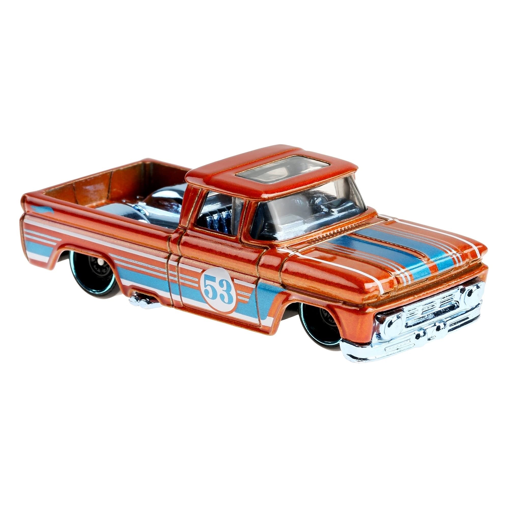 Amazon.com: Hot Wheels Orange & Blue 53rd Anniversary Custom '62
