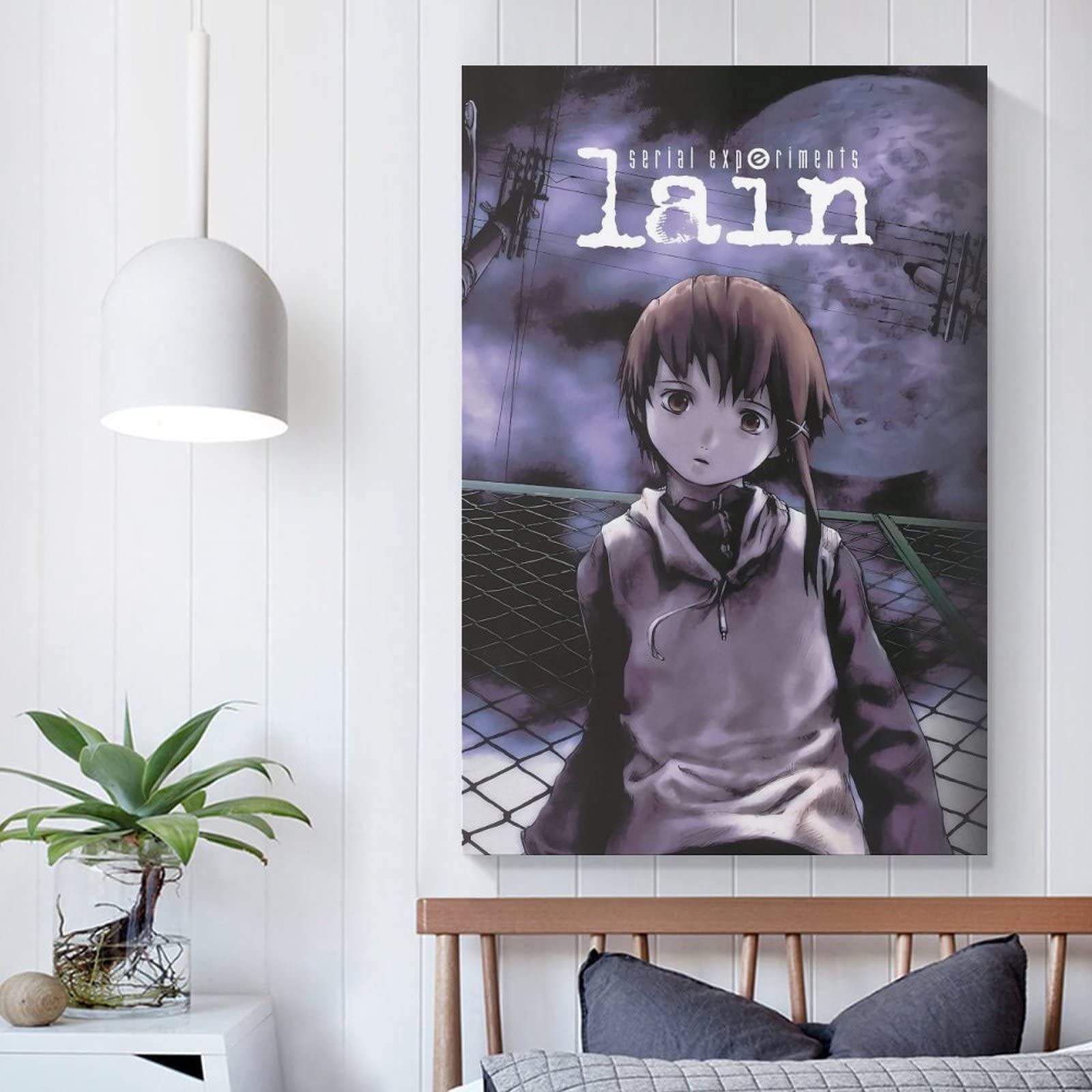 Amazon.co.jp: WEERSHUN シリアル実験 Lain アニメポスター 部屋 美的