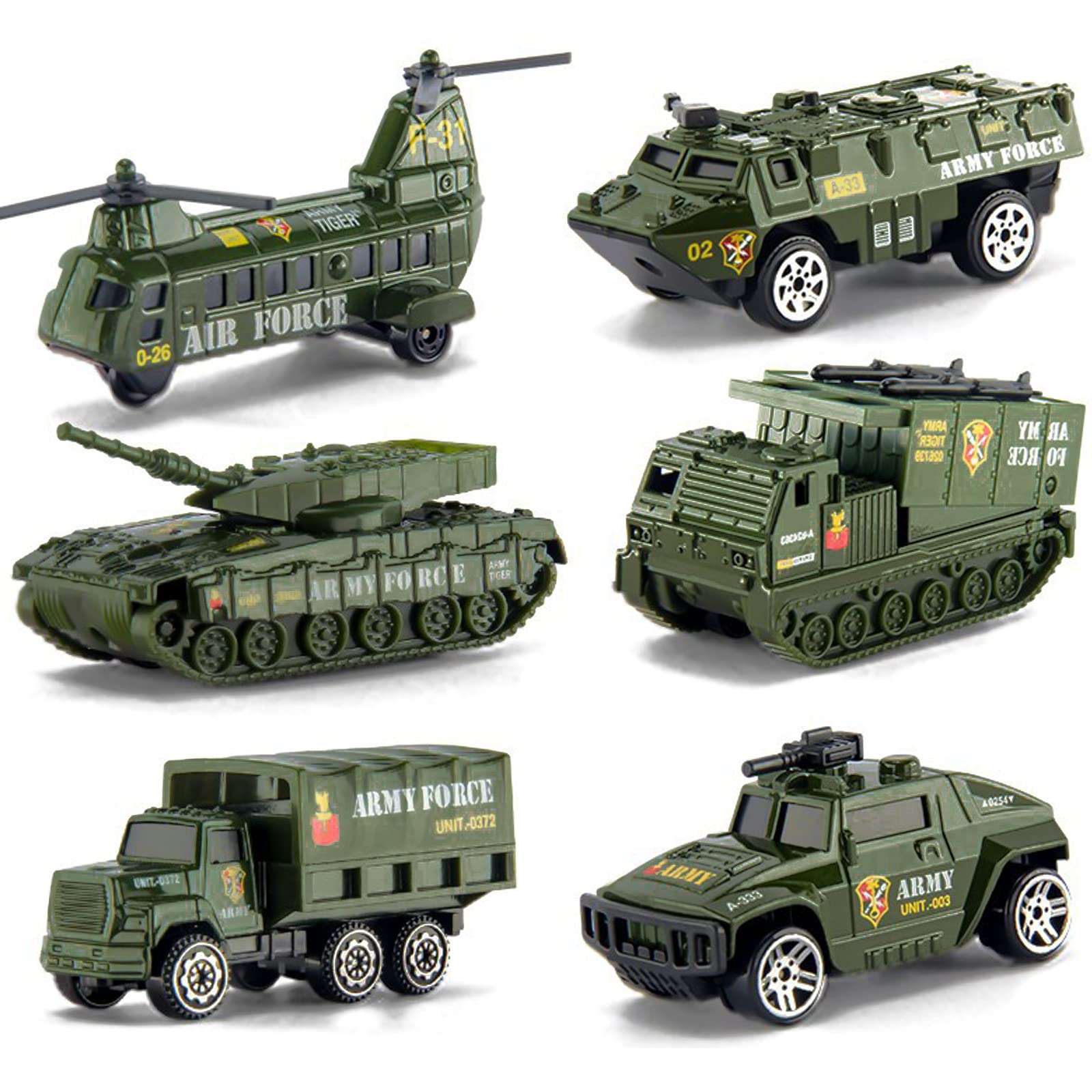 Amazon.co.jp: Dear Deer 戦車おもちゃ 戦車 6台セット 装甲車 軽装甲