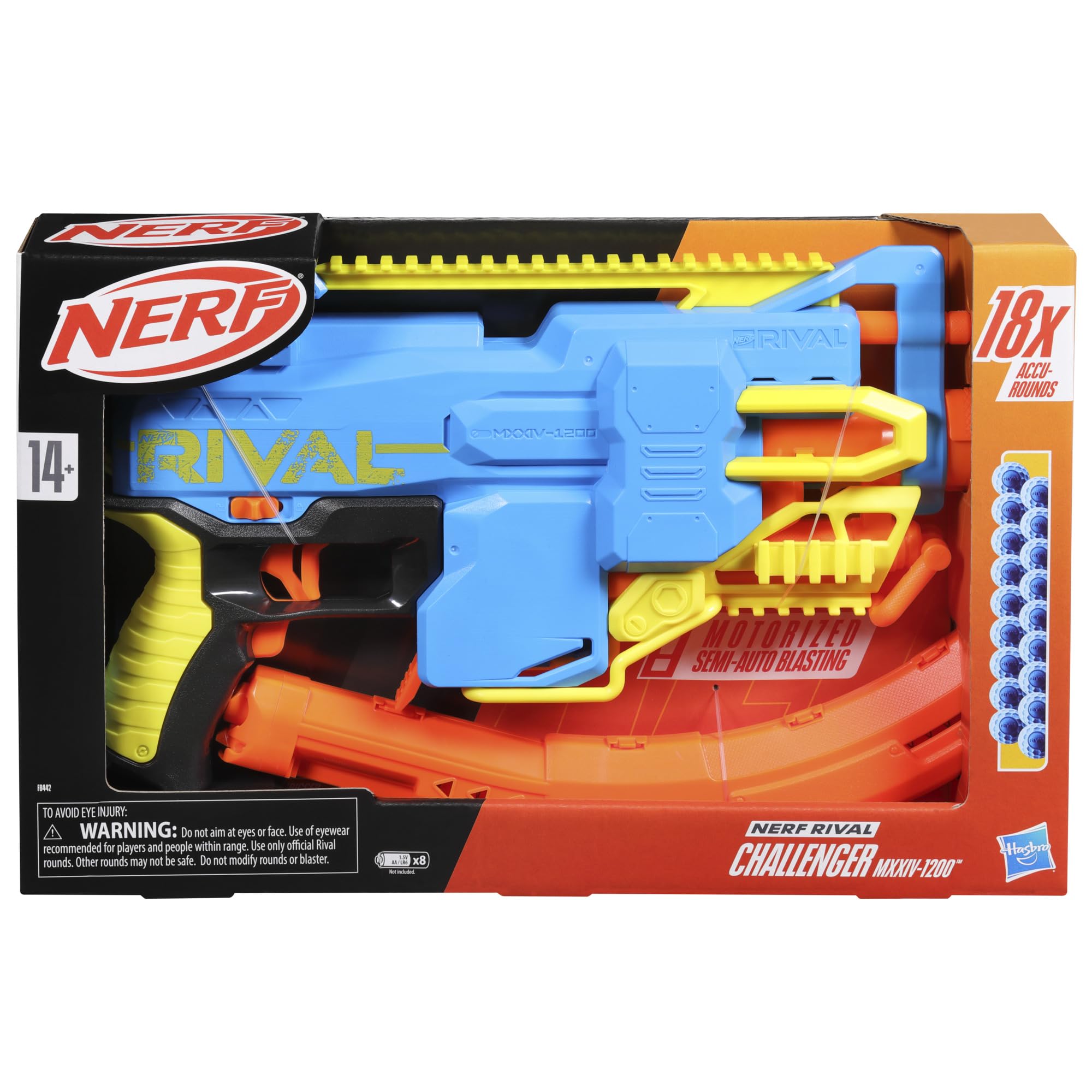 Amazon.co.jp: Nerf Rival Challenger MXXIV-1200 電動ブラスター