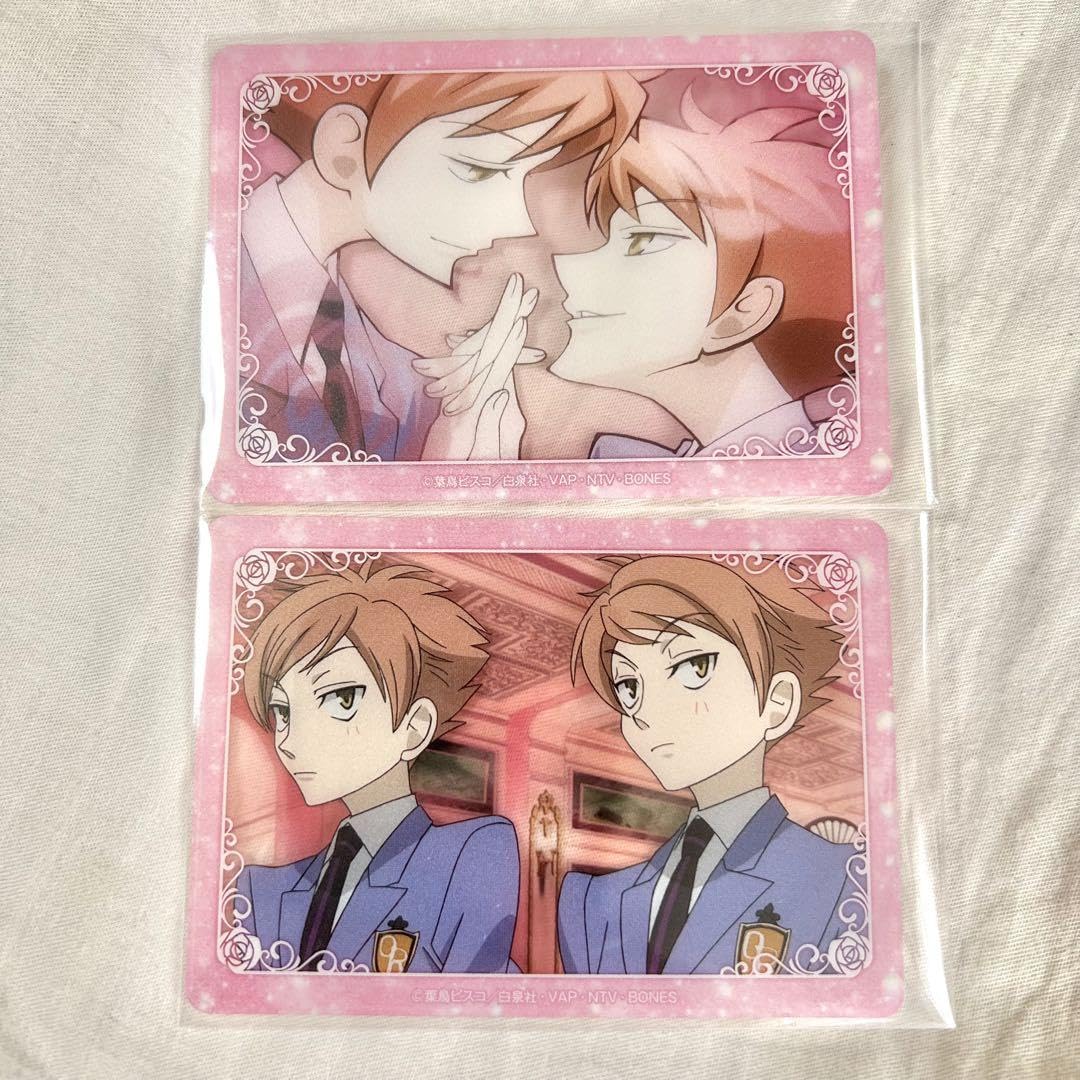 Amazon.co.jp: 桜蘭高校ホスト部 ミニクリアカード 馨 光 双子 セット