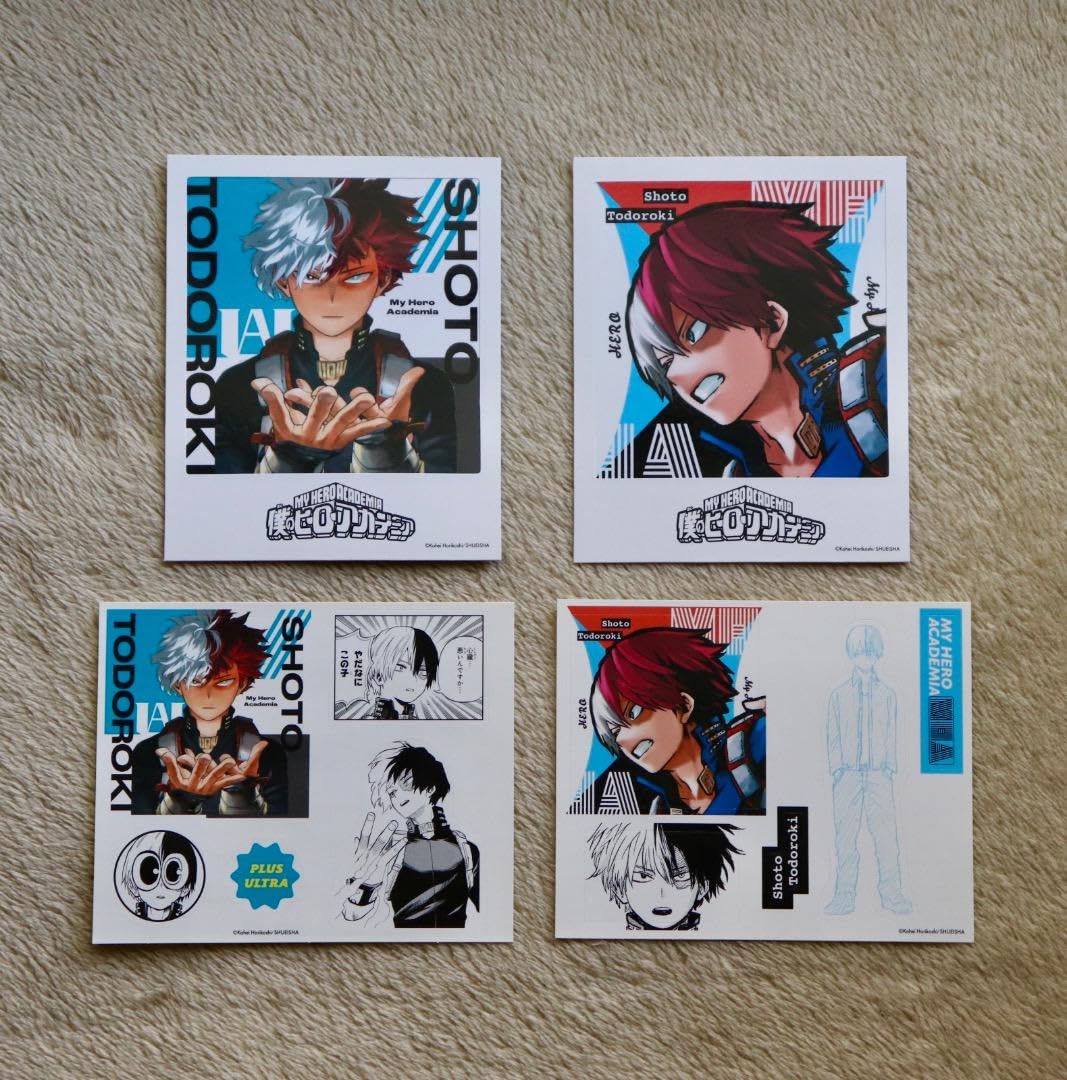 Amazon.co.jp: ヒロアカ原画展 轟焦凍フォトカードステッカー : おもちゃ