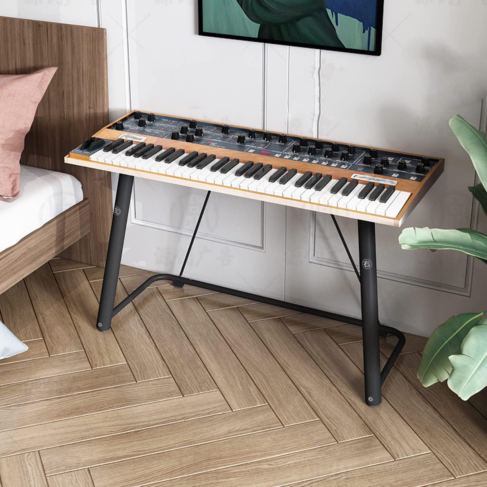 Amazon.co.jp: 電子ピアノ スタンド キーボードスタンド 楽器 U型