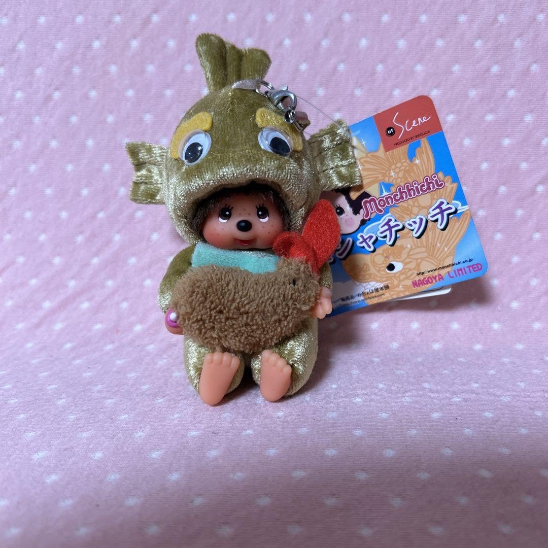 Amazon.co.jp: モンチッチ ストラップ 名古屋限定 金シャチモンチッチ