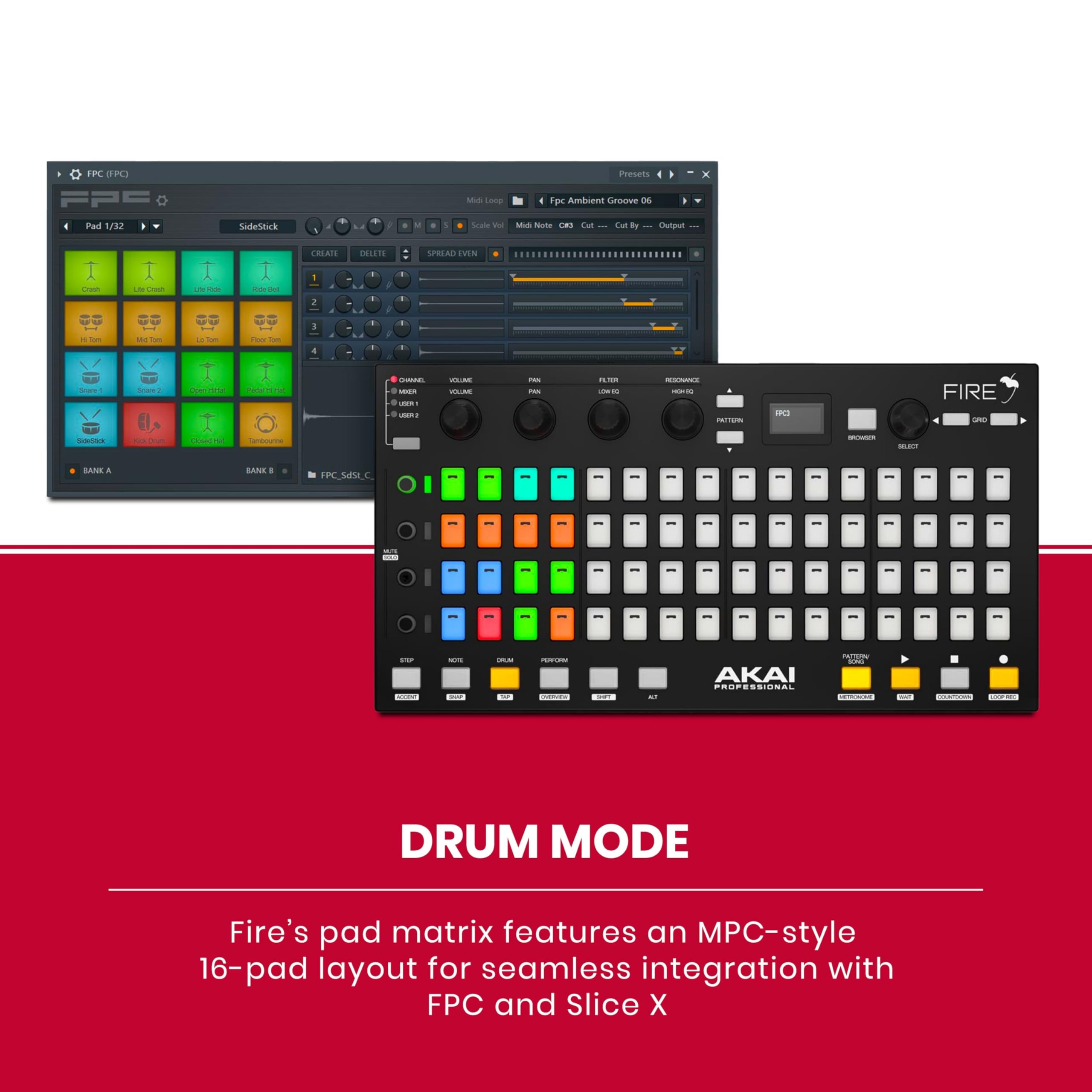 Amazon.com: Akai Professional Fire (Controller Only) – USB MIDI