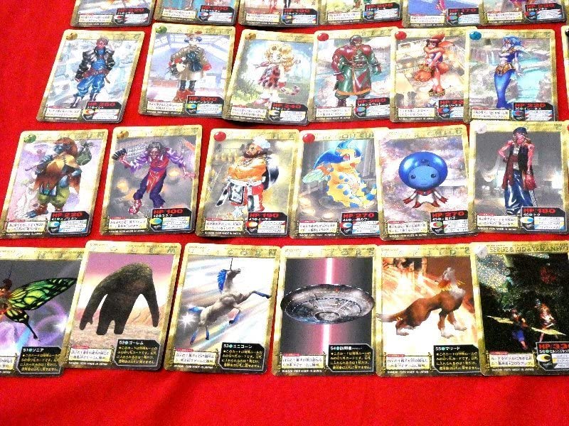 Amazon.co.jp: クロノクロスChrono Crossカードトレカ60種コンプ