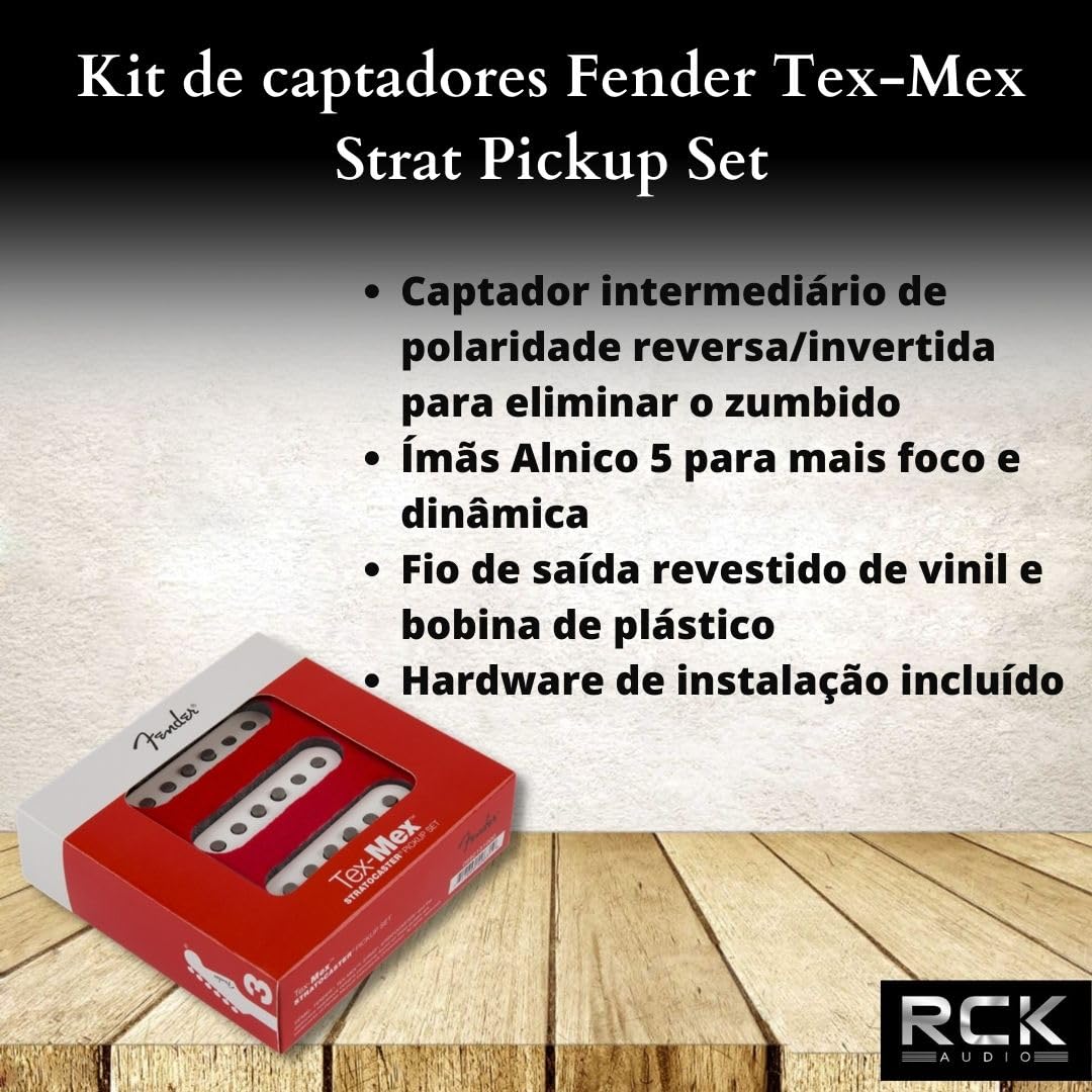 Amazon.co.jp: Fender ピックアップ Fender® Tex-Mex™ Strat® Pickups