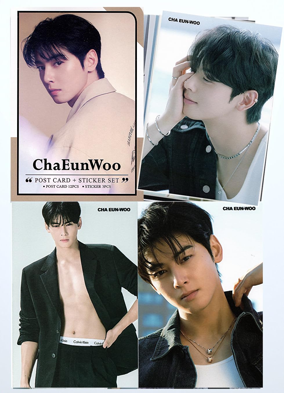 Amazon.co.jp: チャウヌ グッズ ポストカード セット (ポストカード 12