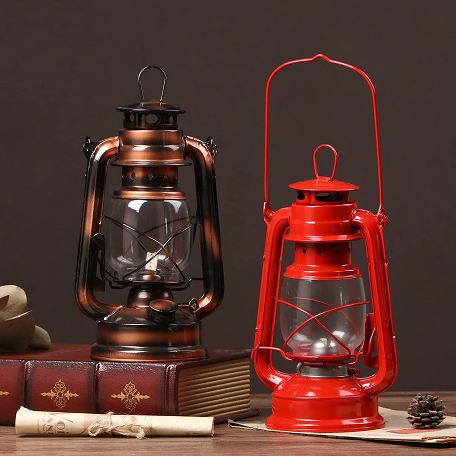 Amazon.co.jp : オイルランプ、昔ながらの灯油ランプ、屋内用