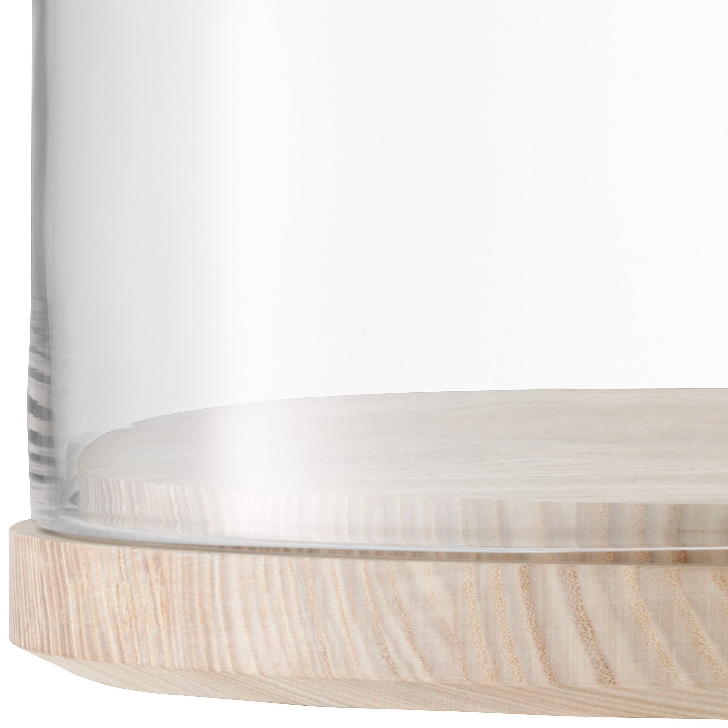 Amazon.co.jp: LSA(エルエスエー) チーズドーム&ウッドトレー クリア