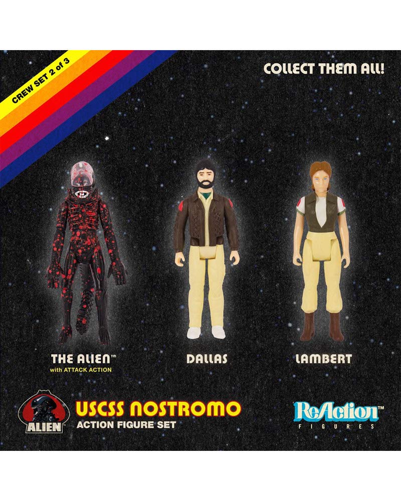 Amazon.co.jp: SUPER7 スーパー7 エイリアン リアクションフィギュア 3