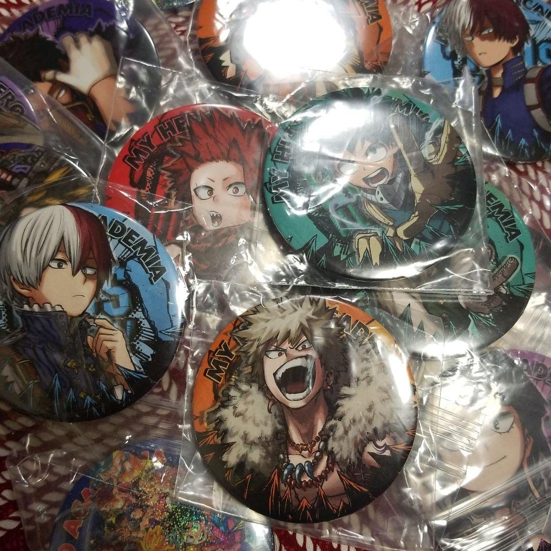 Amazon.co.jp: ヒロアカ コレクション缶バッジ 第3弾 コンプ 十傑