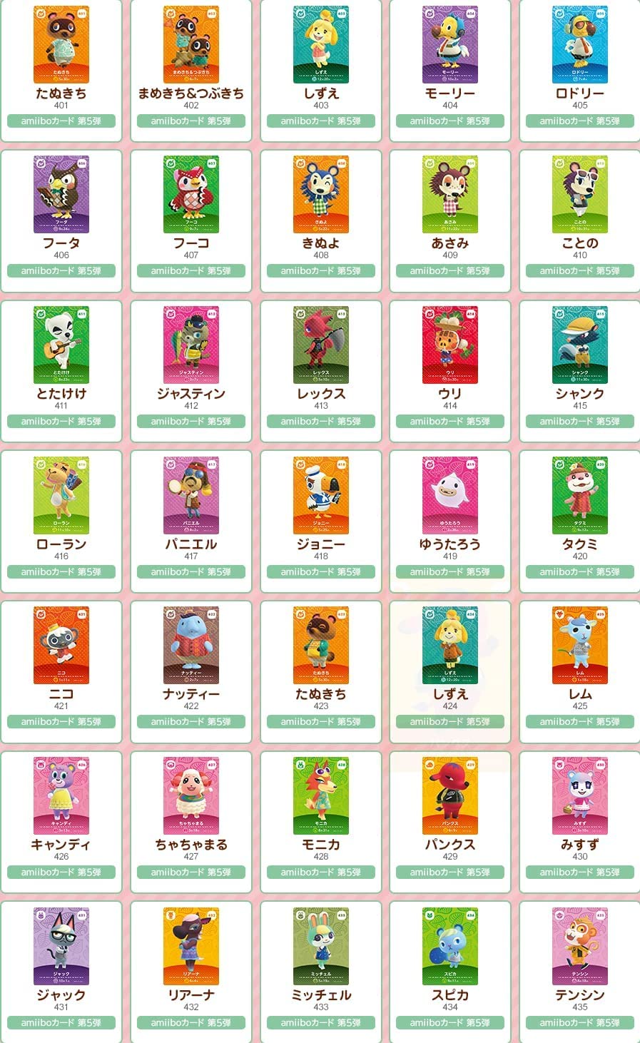 Amazon.co.jp: どうぶつの森amiiboカード 第5弾 (1BOX 25パック入り