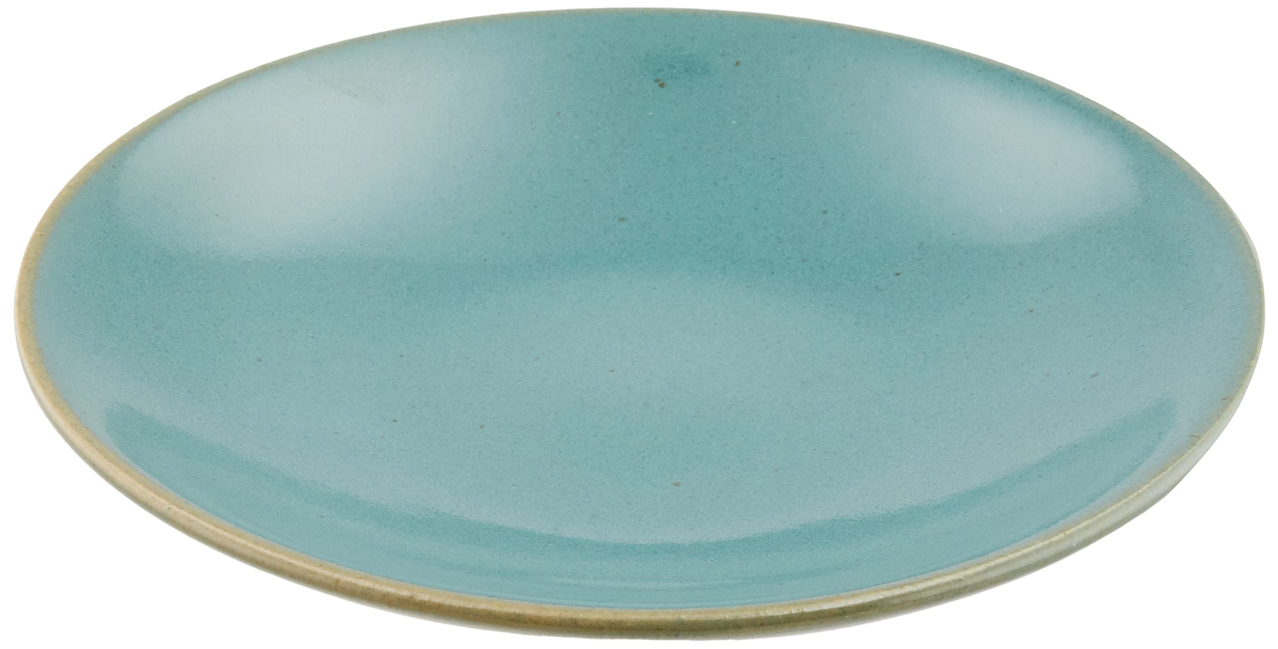 Amazon.co.jp: つかもと(Tsukamoto) 中皿 ブルー 15.6cm 益子焼