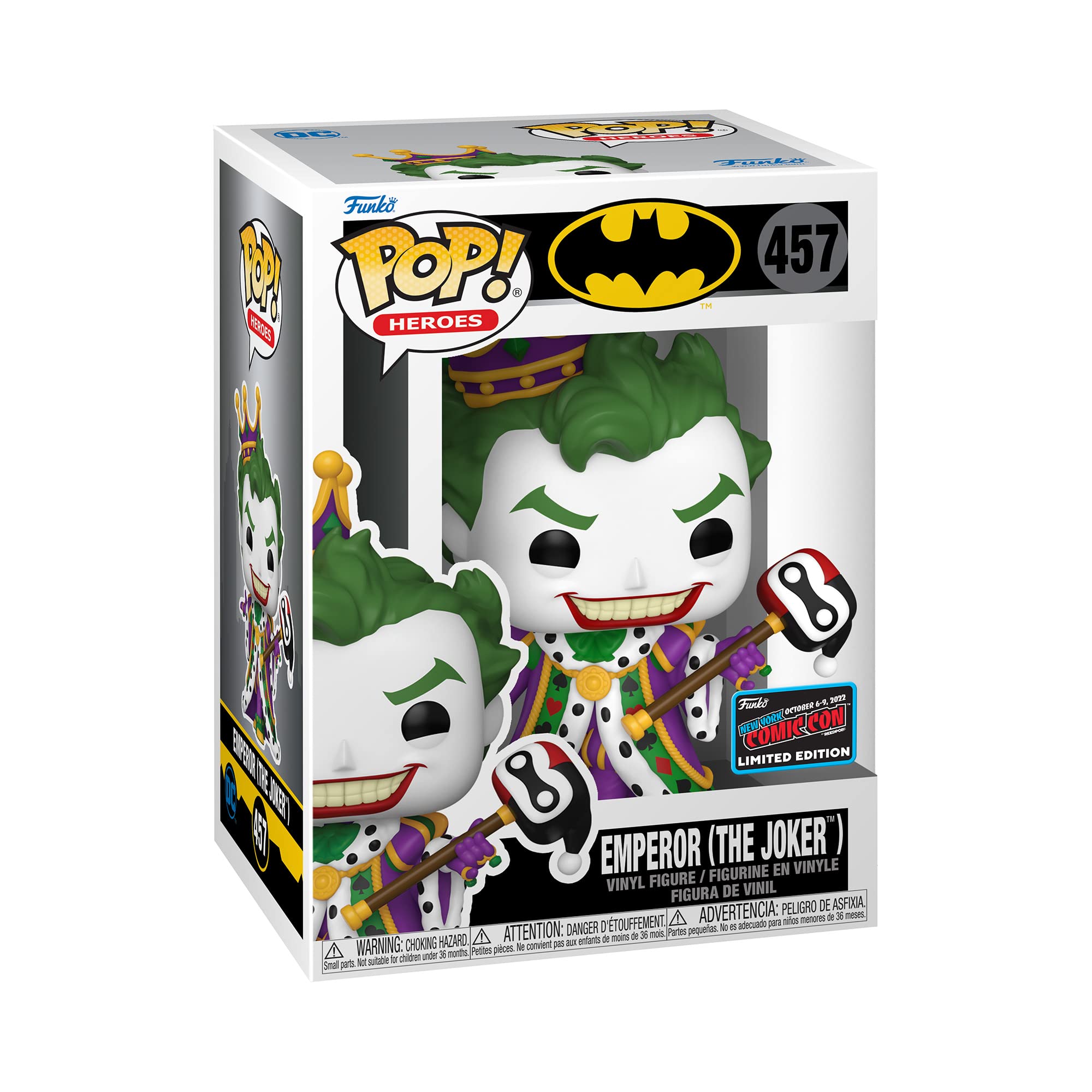 Funko Pop! DC Comics Emperor The Joker #457 Vinyl Figure Toy : Buy