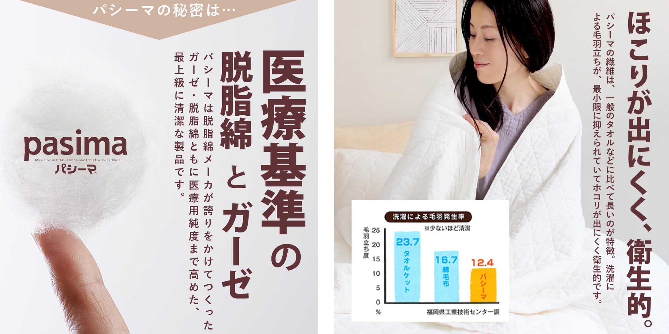 Amazon.co.jp: Pasima パシーマ キルトケット ガーゼ 日本製（掛け敷き