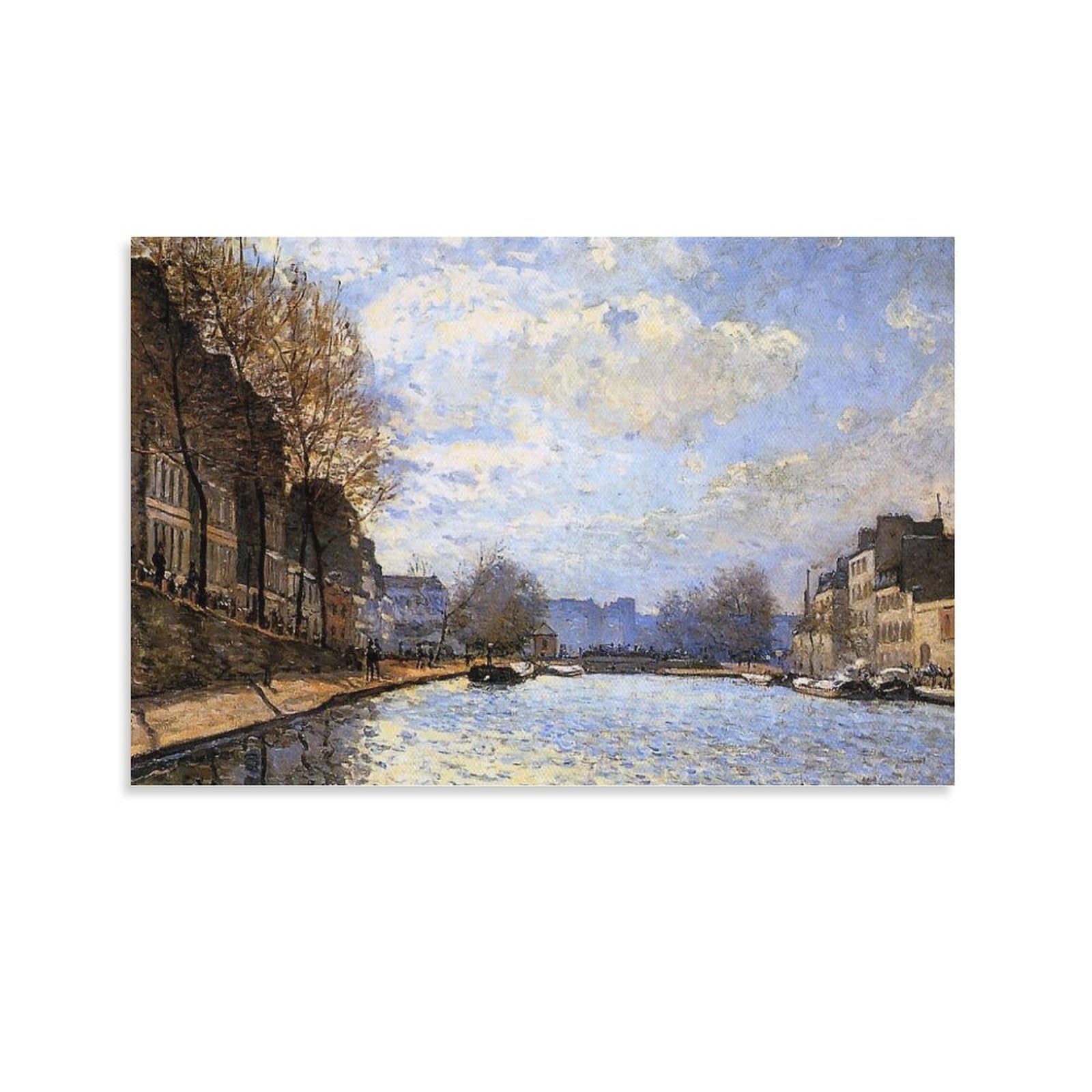 Amazon.co.jp: Alfred Sisleyアルフレッド・シスレー《 サン・マルタン