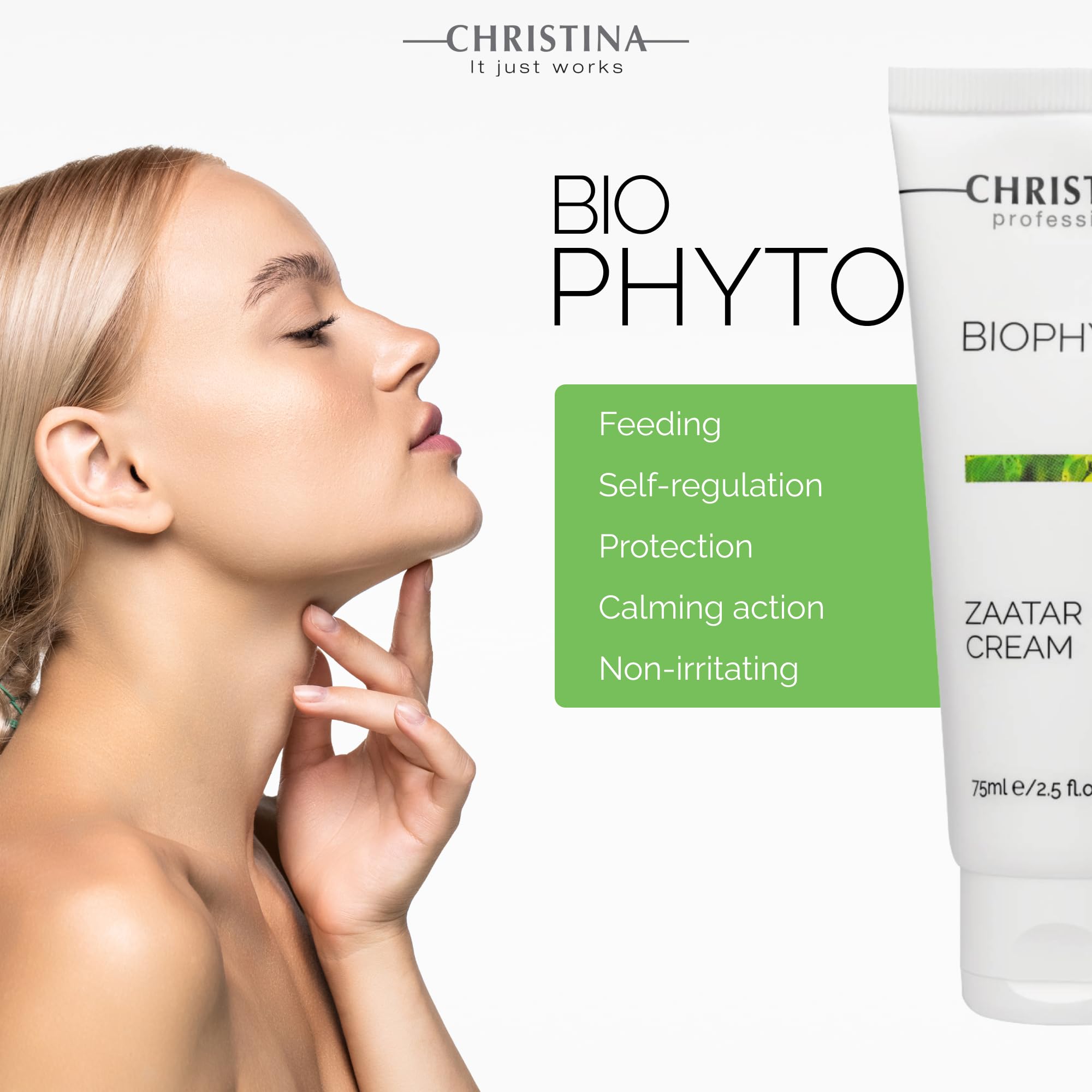 Amazon.com: -CHRISTINA- Biophyto Zaatar Cream - 75ml - Vitamin E
