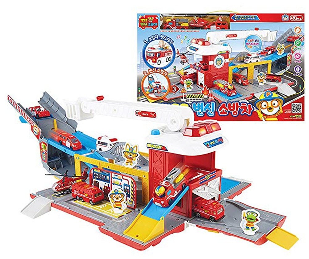 Amazon.co.jp: [(ポロロ) Pororo] [ポロロ変換消防車玩具 Pororo