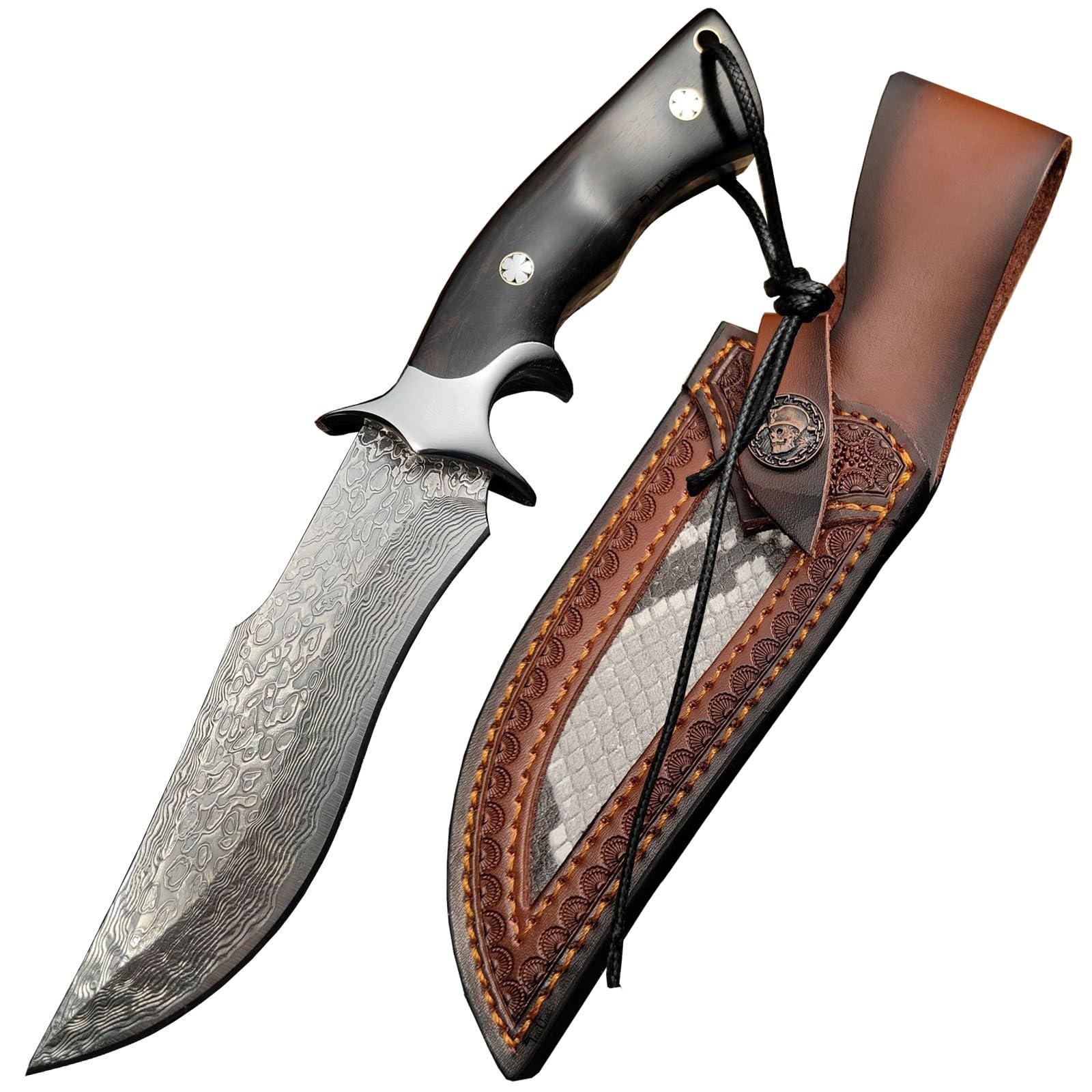 Amazon.co.jp: Irai Utaki アウトドアナイフ シースナイフ【破壊】V金