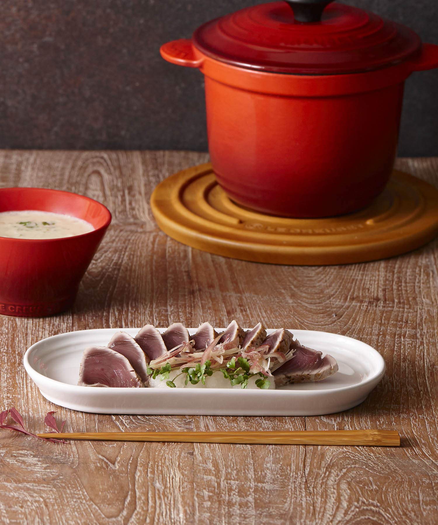 Amazon.co.jp: ネオ・オブロング・プレート 25cm オレンジ : ホーム