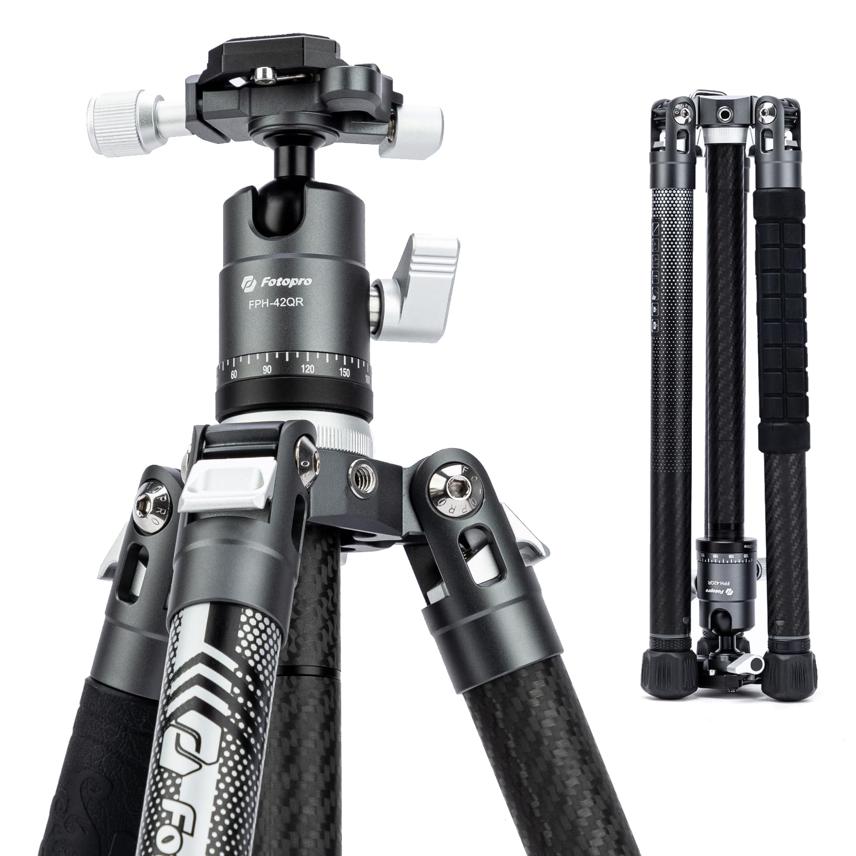 Amazon.com : Fotopro Carbon Fiber Tripod for Camera 2lbs