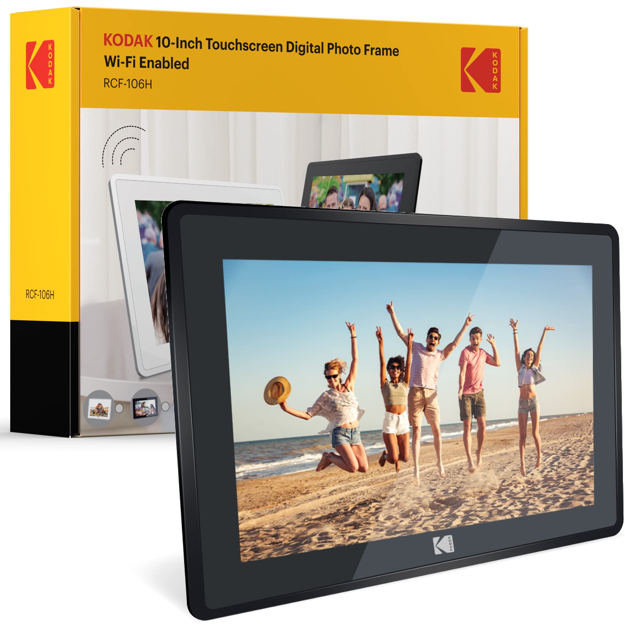 Amazon.com : Kodak 10-Inch Touch Screen Digital Picture Frame, Wi