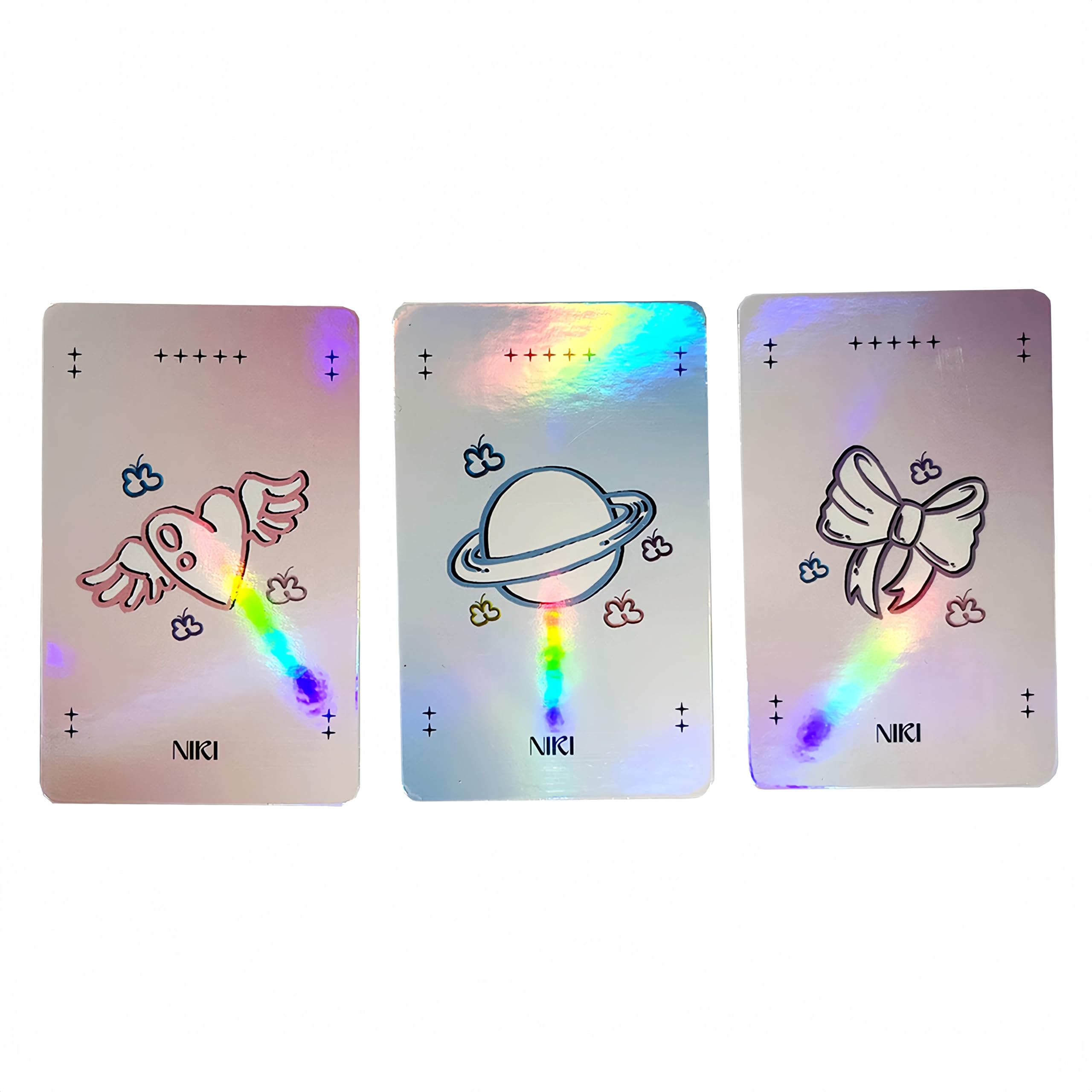 FOURBOM NI-KI Laser Cards 50pcs ENHYPEN Photocards ENHYPEN NI-KI