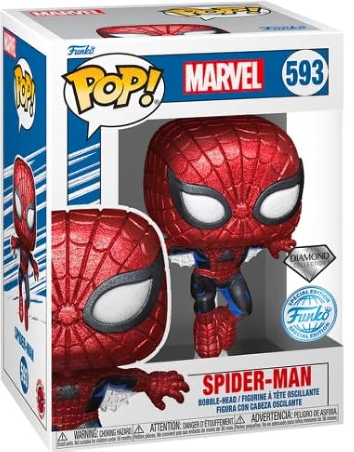 Amazon.co.jp: マーベル フィギュア スパイダーマン Funko Pop! Marvel