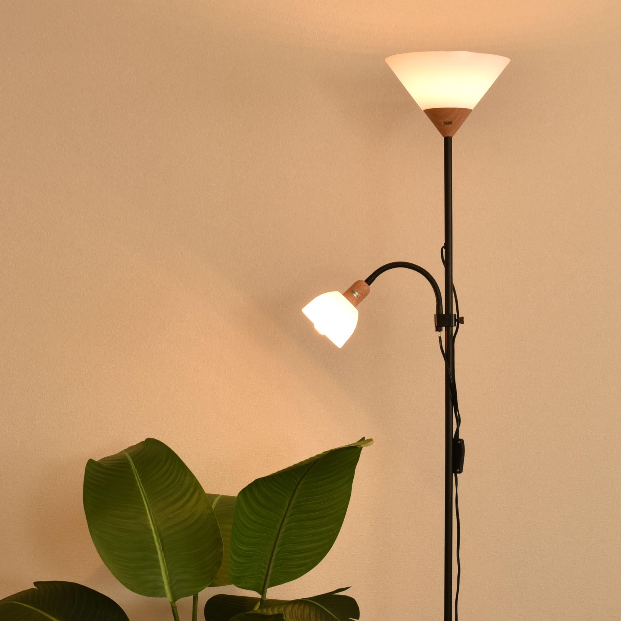 Amazon.co.jp: VENTOTA フロアライト フロアスタンド おしゃれ 2灯