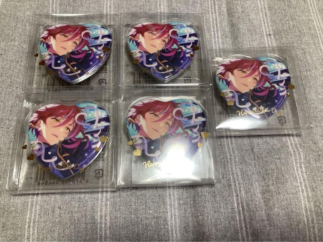 神崎颯馬 ホワイトデー ハート缶バッジ ホワイトデー ハート缶バッジ