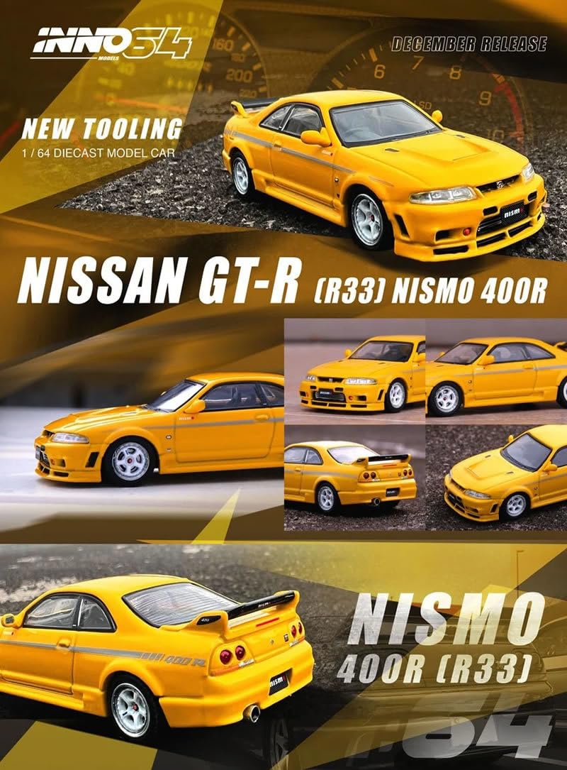 Amazon | INNO Models 1/64 日産 スカイライン GT-R (R33) NISMO 400R