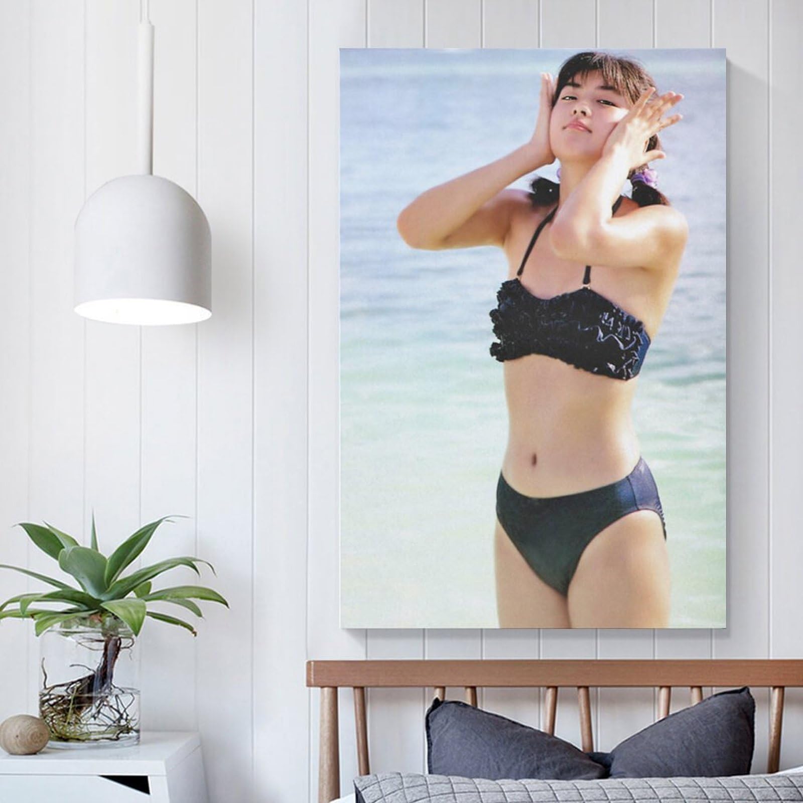 Amazon.co.jp: 中山忍水着セクシー写真壁飾りポスター ホーム装飾