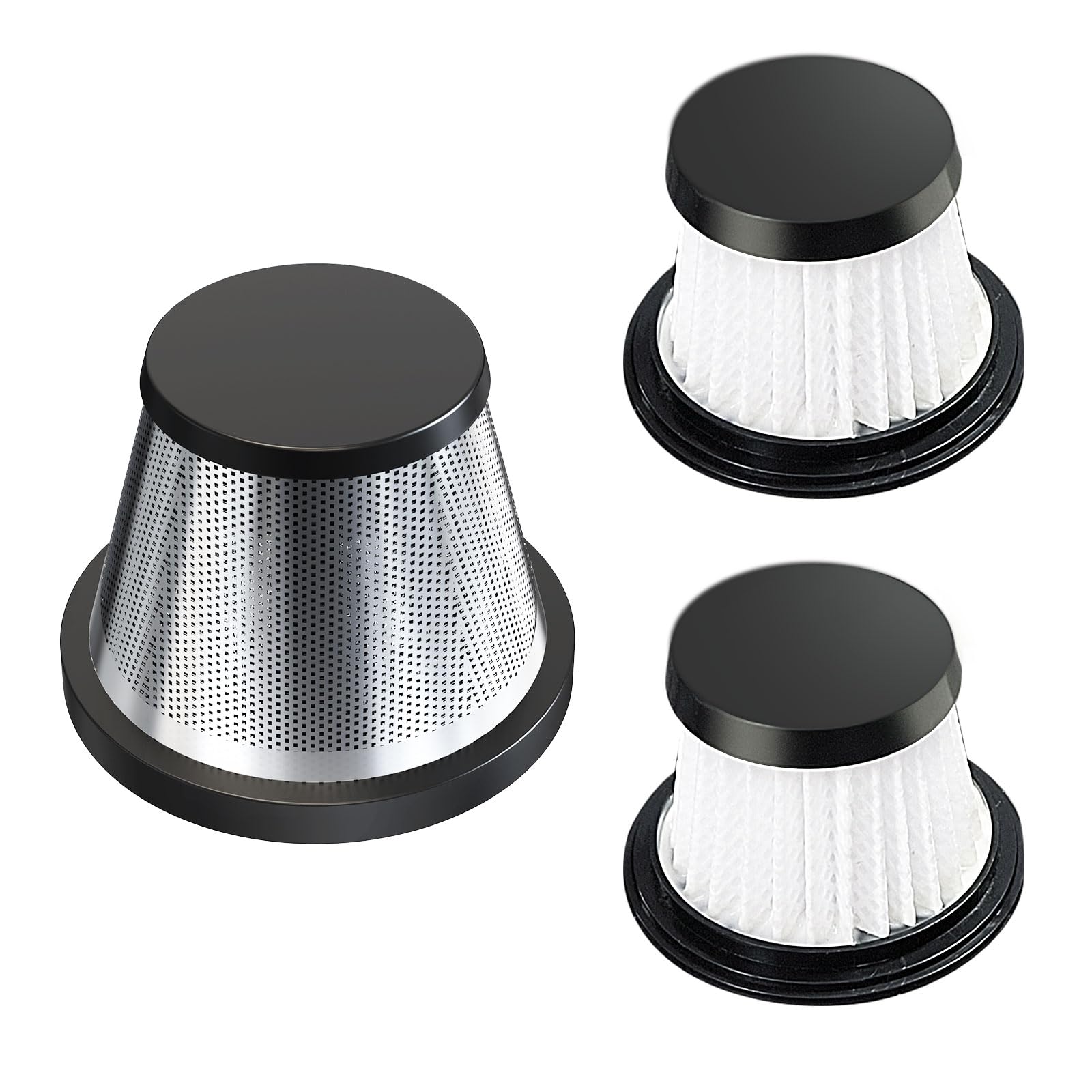 Amazon.co.jp: 3個セット ZX-107 / ZX-109に適応 車用掃除機 ハンディ