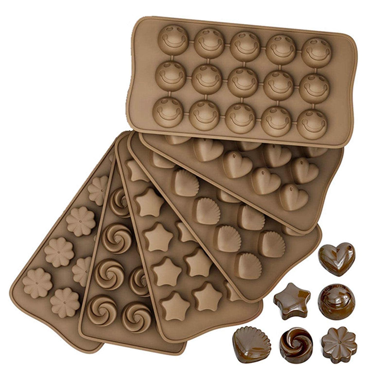 Amazon.co.jp: シリコンモールド ハート、生チョコ 型 バレンタインの