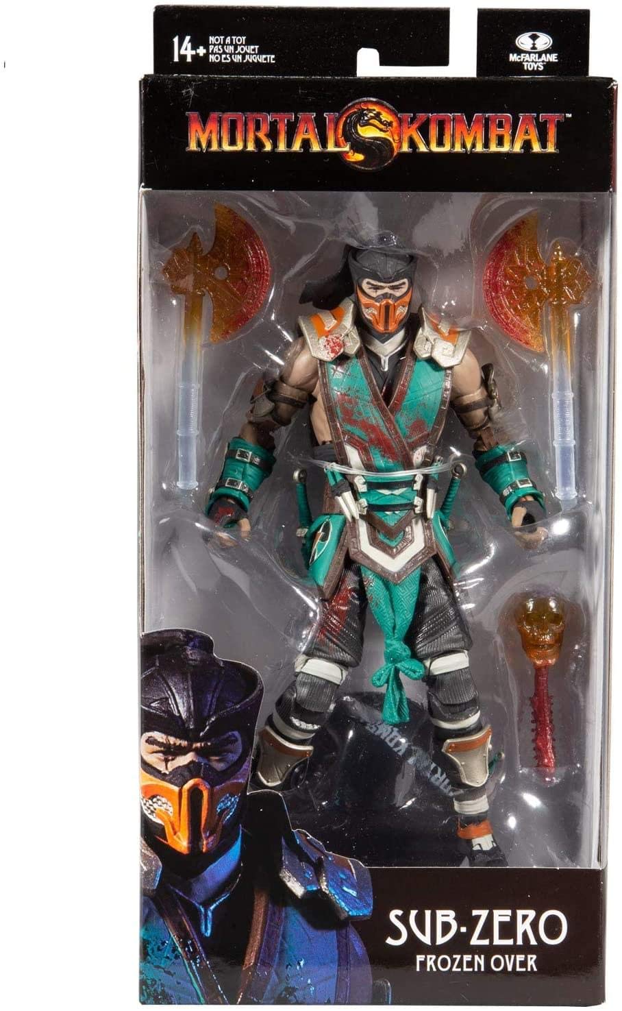 Amazon.com: McFarlane Toys Mortal Kombat Sub Zero Bloody Frozen